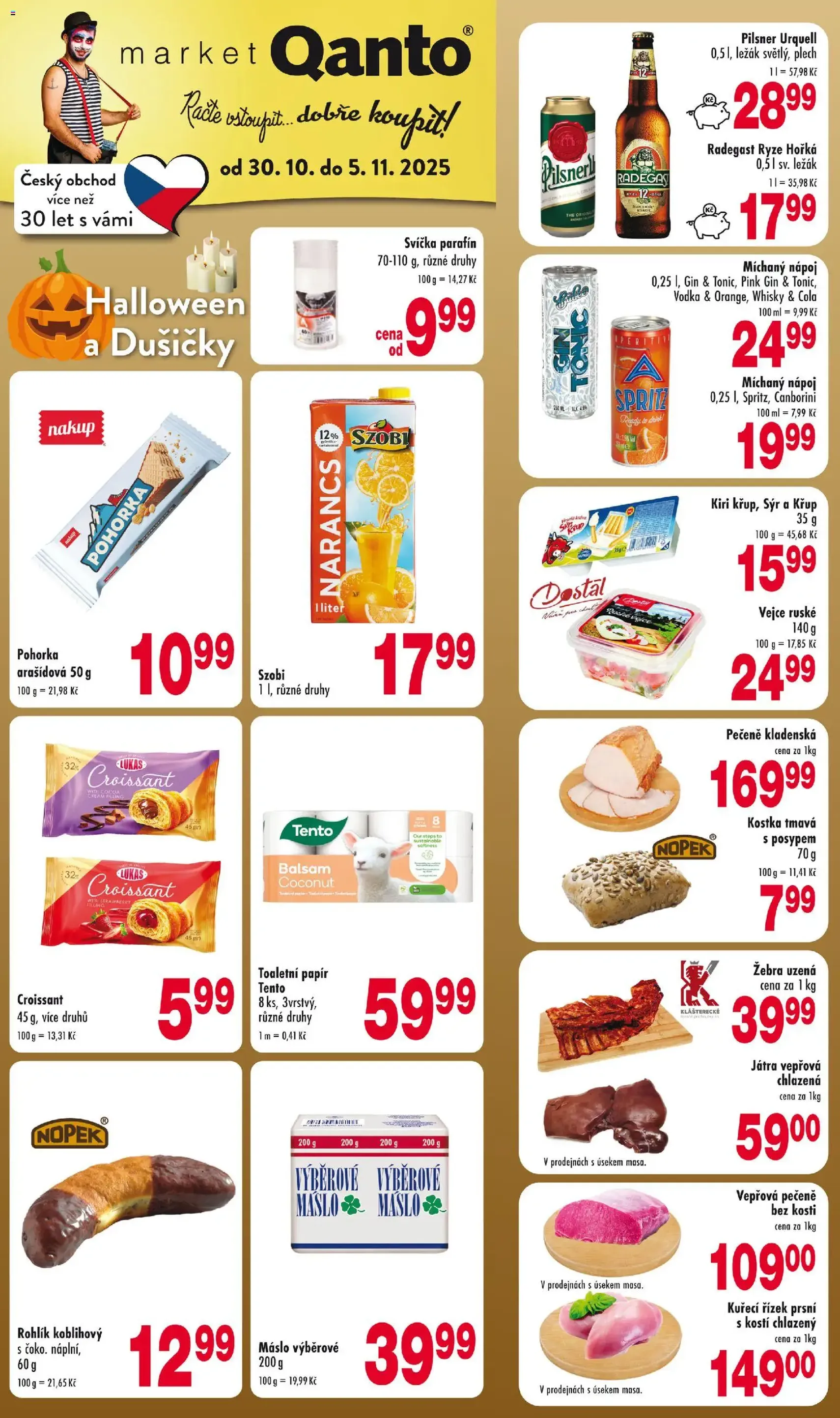 Astur & Qanto leták - platný leták od 30.10.2025 strana 1 z 4