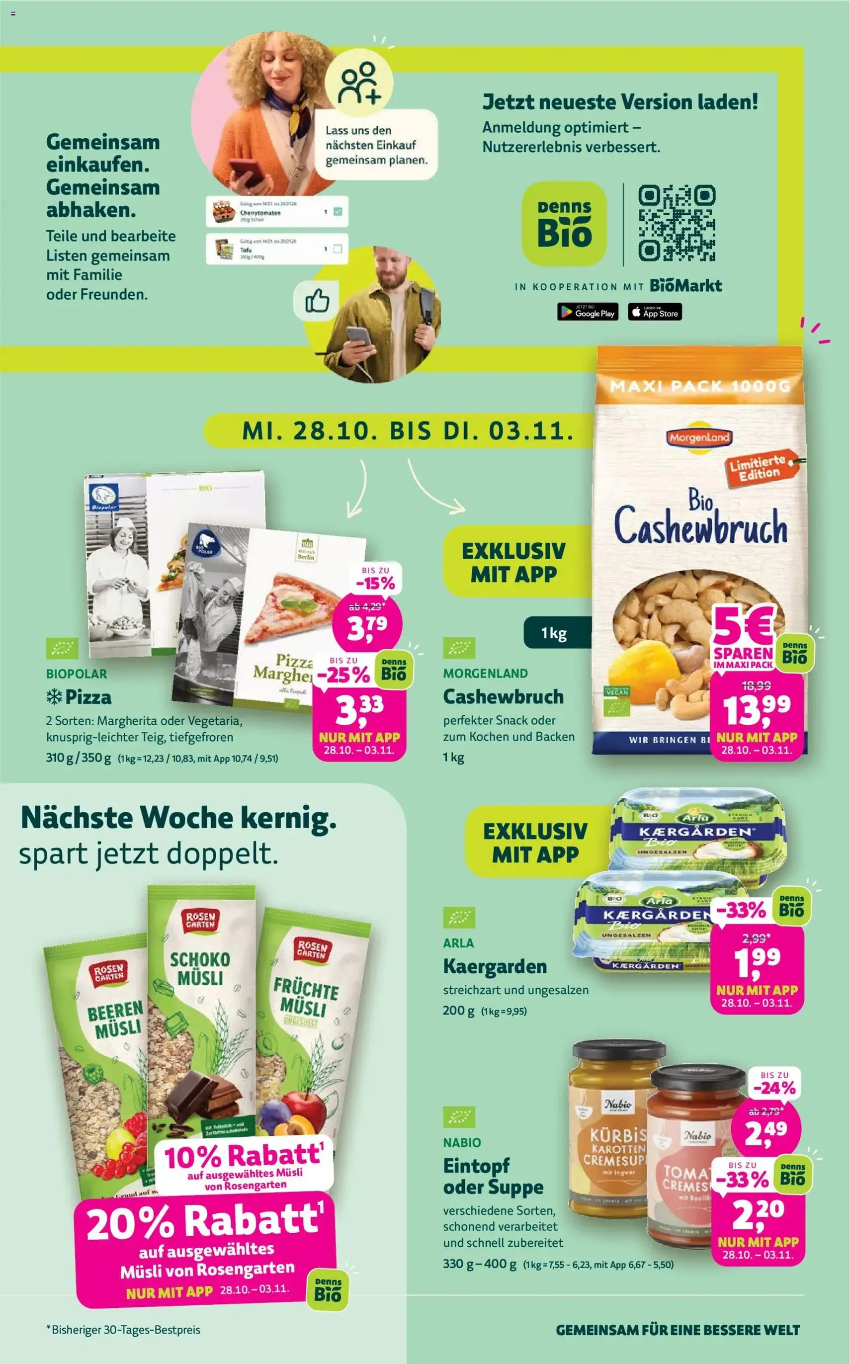 Denns BioMarkt Angebote - Gültiger Prospekt ab 21.10.2026, Seite 3 von insgesamt 16
