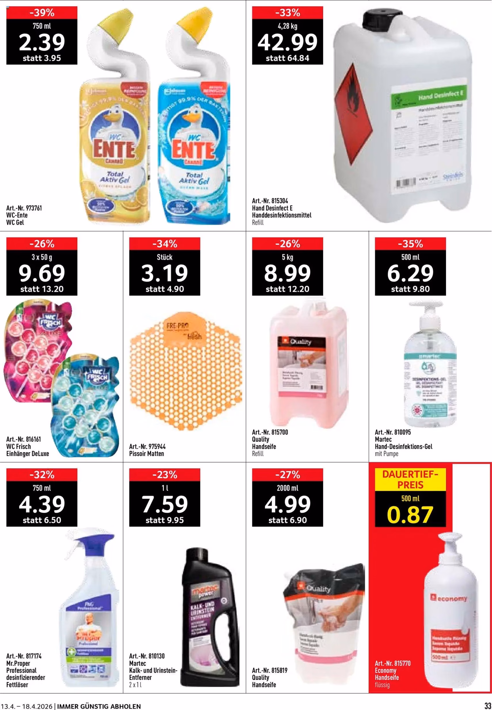 Prodega aktionen - Gültiger Prospekt ab 13.04.2026, Seite 33 von insgesamt 40