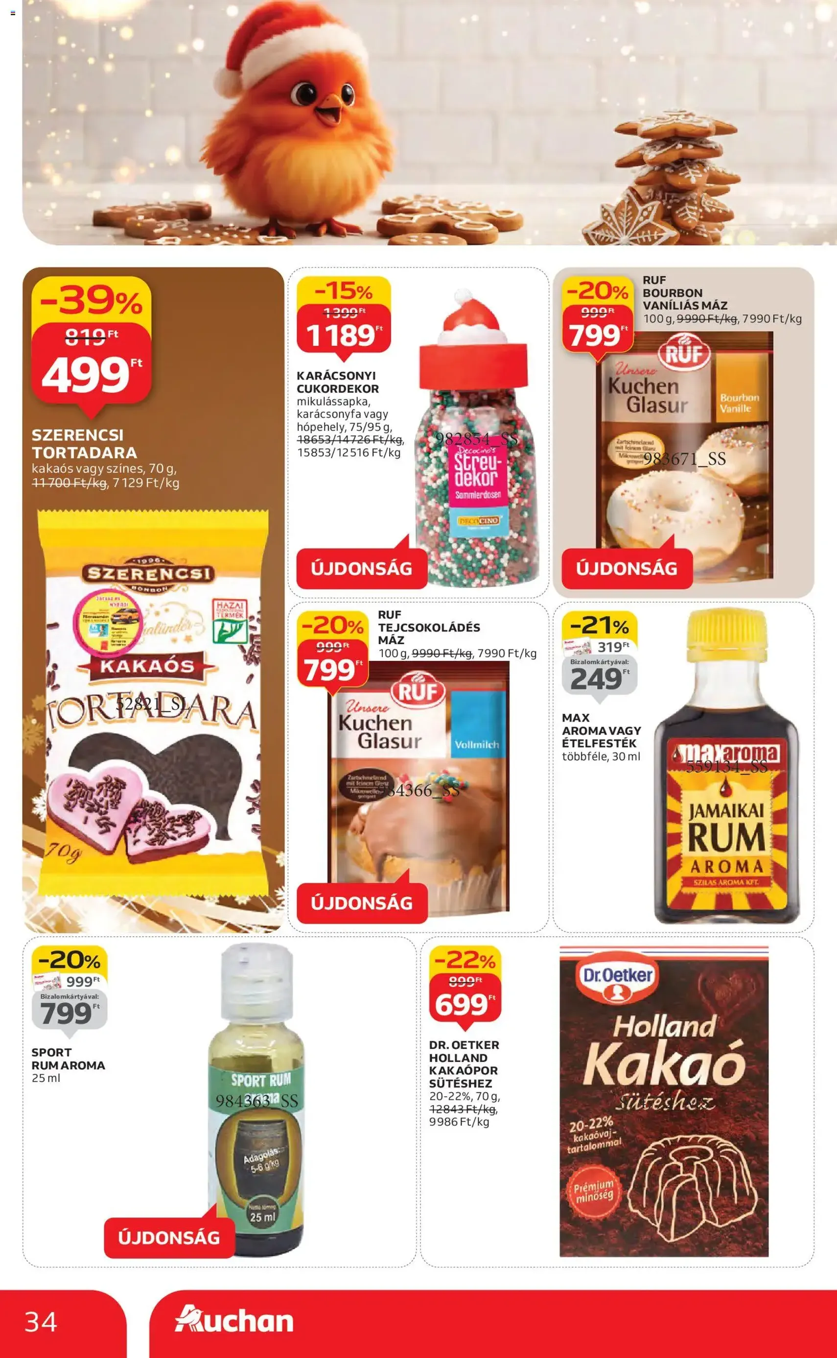 Auchan Akciós újság - 2025.11.27. érvényes szórólap 34 oldal 82 oldalból