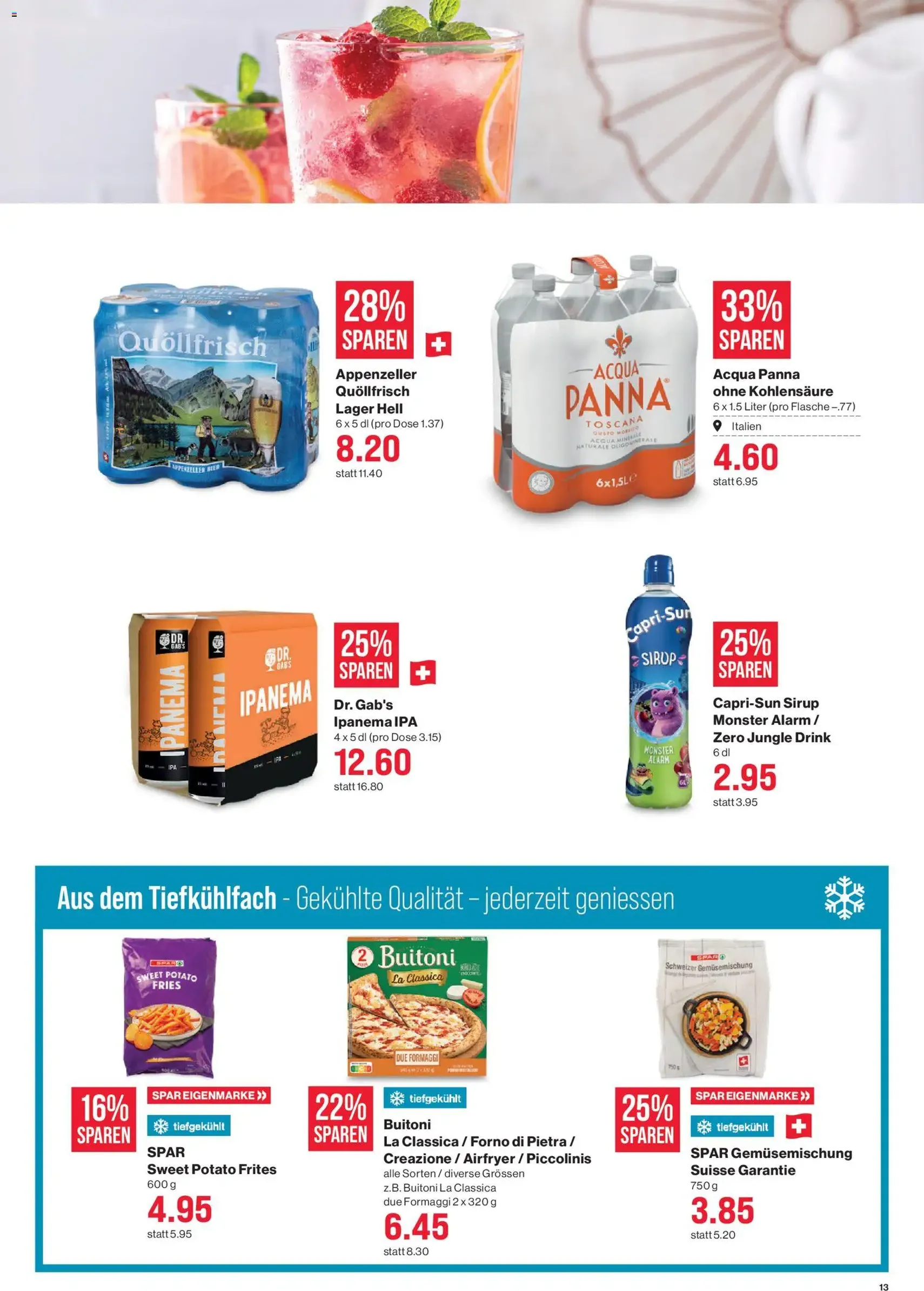 SPAR aktionen - Gültiger Prospekt ab 21.05.2026, Seite 13 von insgesamt 20