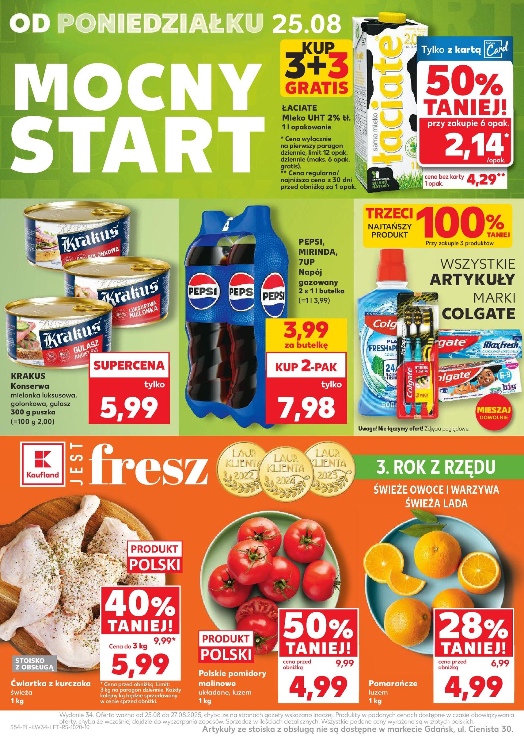 Kaufland gazetka - ważny gazetka od 21.08.2025 strona 54 z 54 Kaufland gazetka - ważny gazetka od 21.08.2025 strona 54 z 54