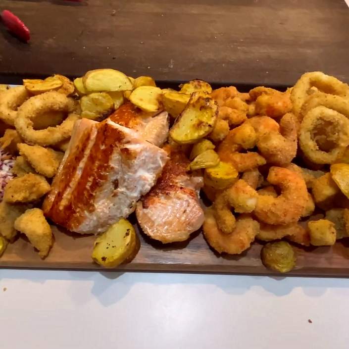 Homemade Australian fishermans basket recipe