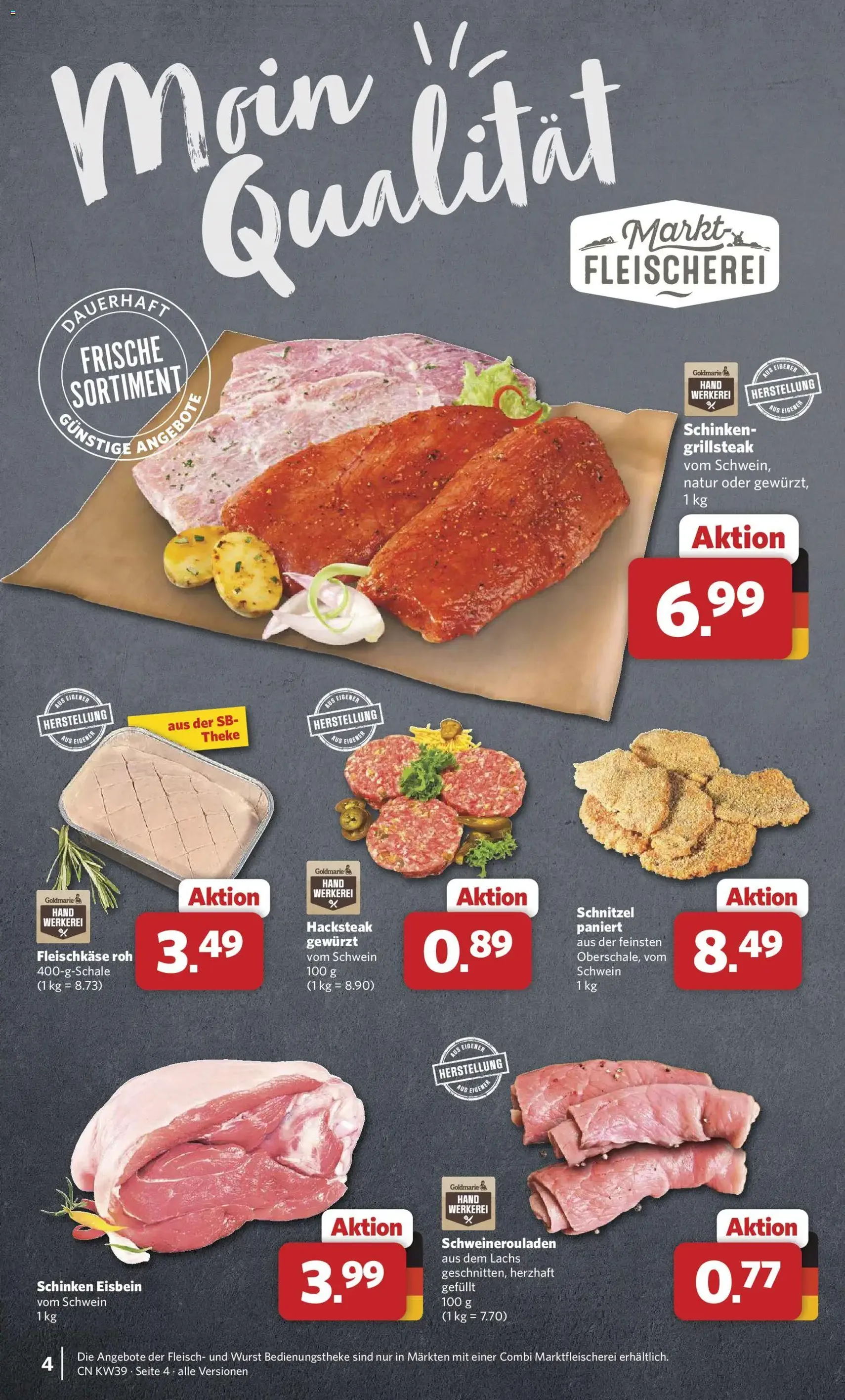Combi Prospekt - Gültiger Prospekt ab 21.09.2026, Seite 4 von insgesamt 32