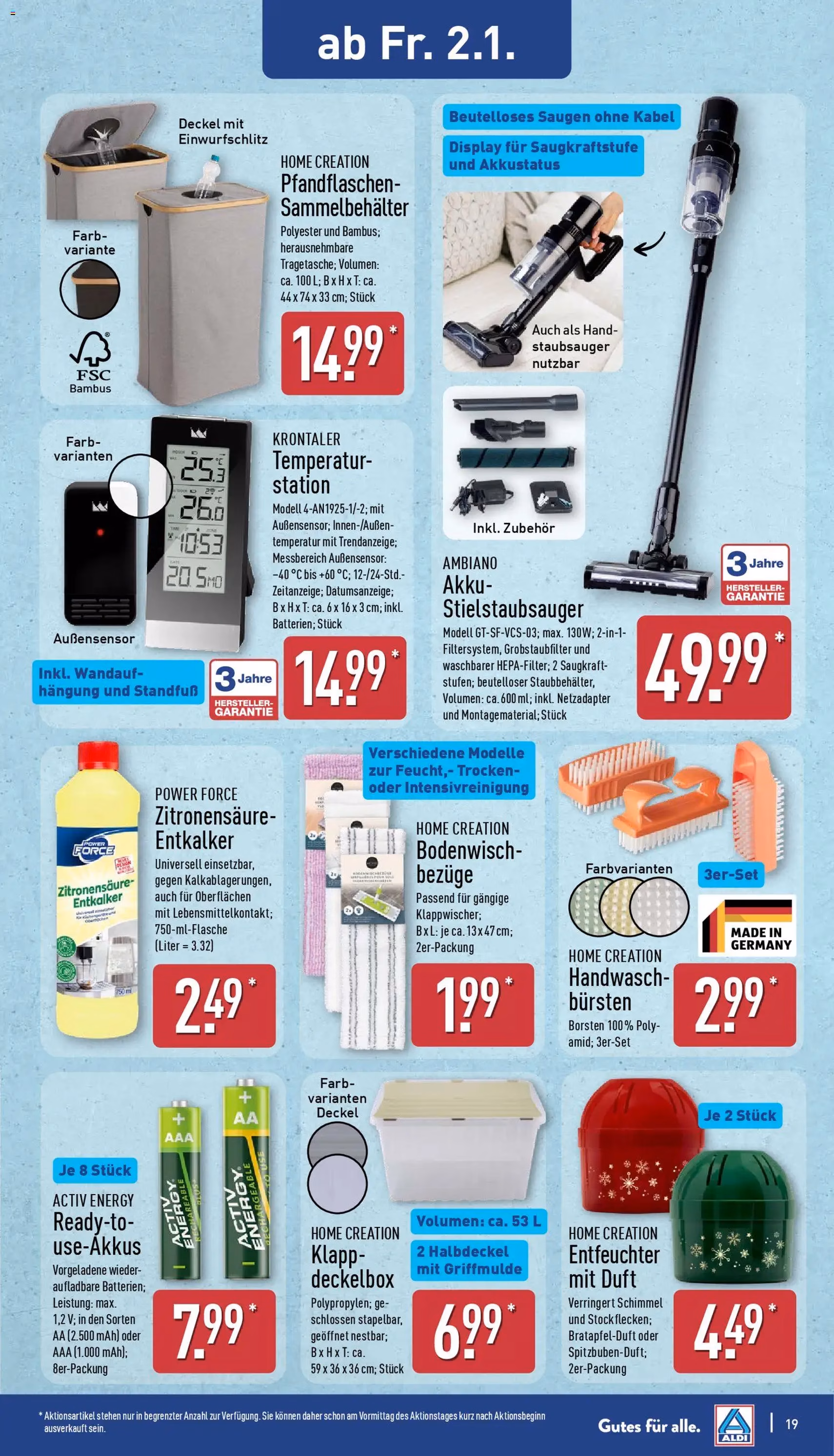 Aldi Prospekt - Gültiger Prospekt ab 29.12.2025, Seite 19 von insgesamt 32