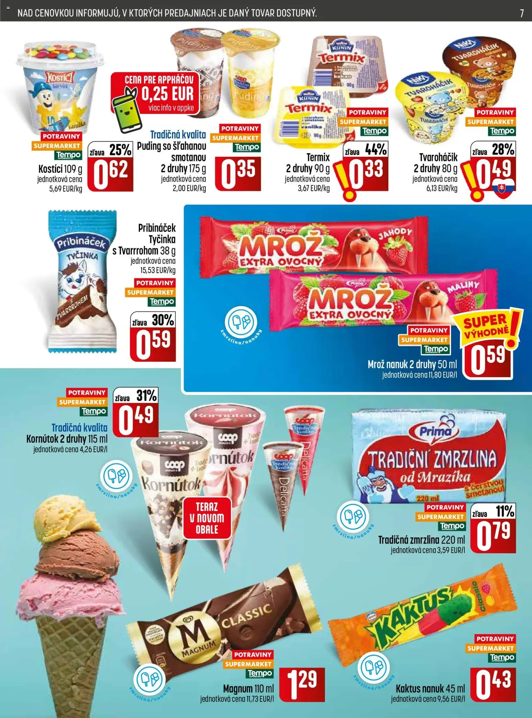 COOP Jednota leták - platný leták od 30.07.2026 strana 7 z 28