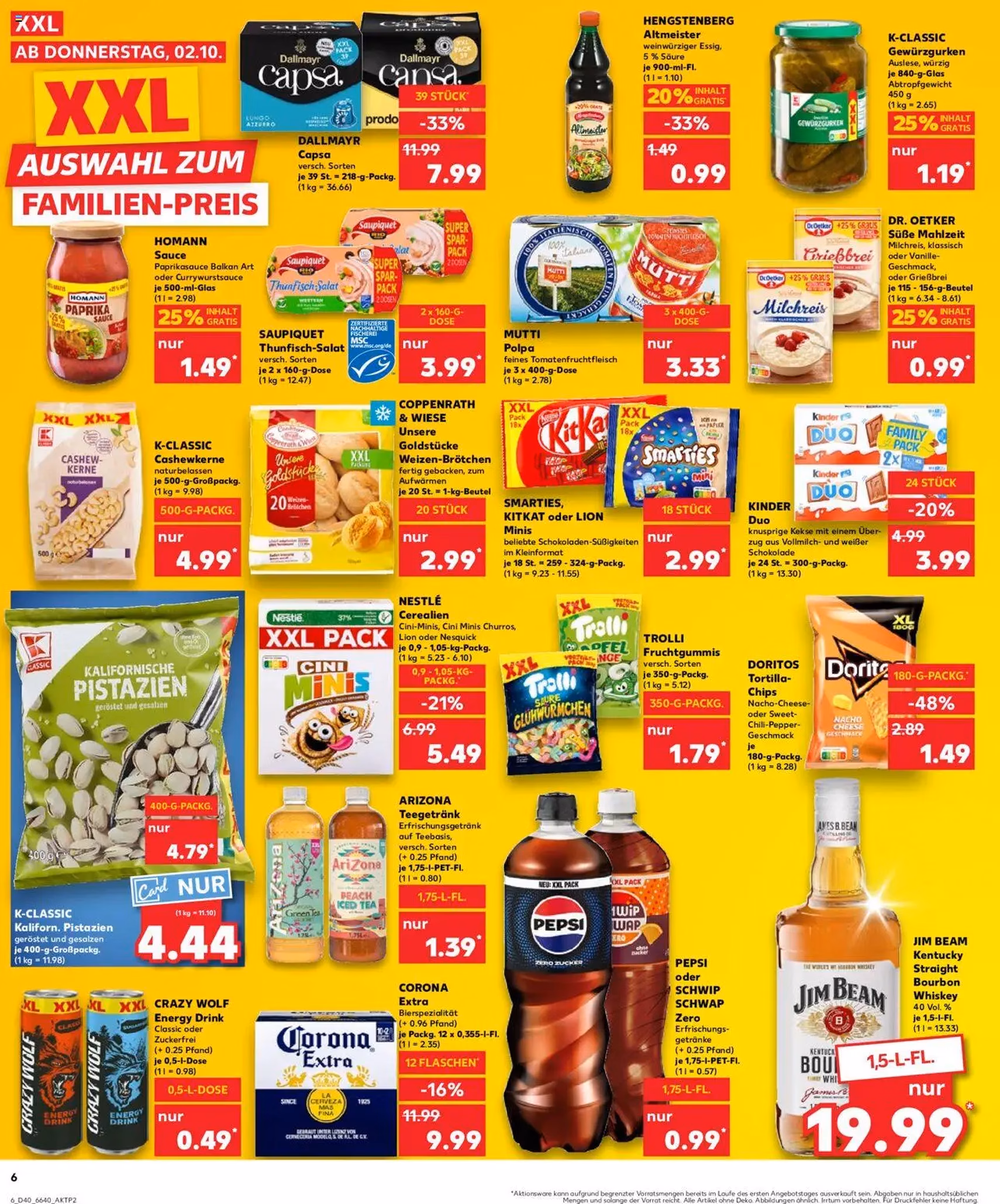 Kaufland Prospekt - Gültiger Prospekt ab 02.10.2025, Seite 6 von insgesamt 34