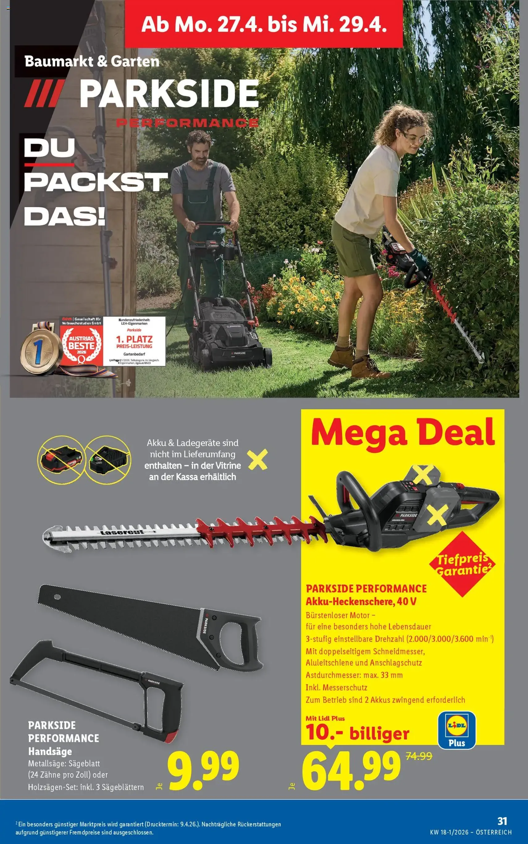 Lidl - Flugblatt - Gültiger Prospekt ab 23.04.2026, Seite 36 von insgesamt 56