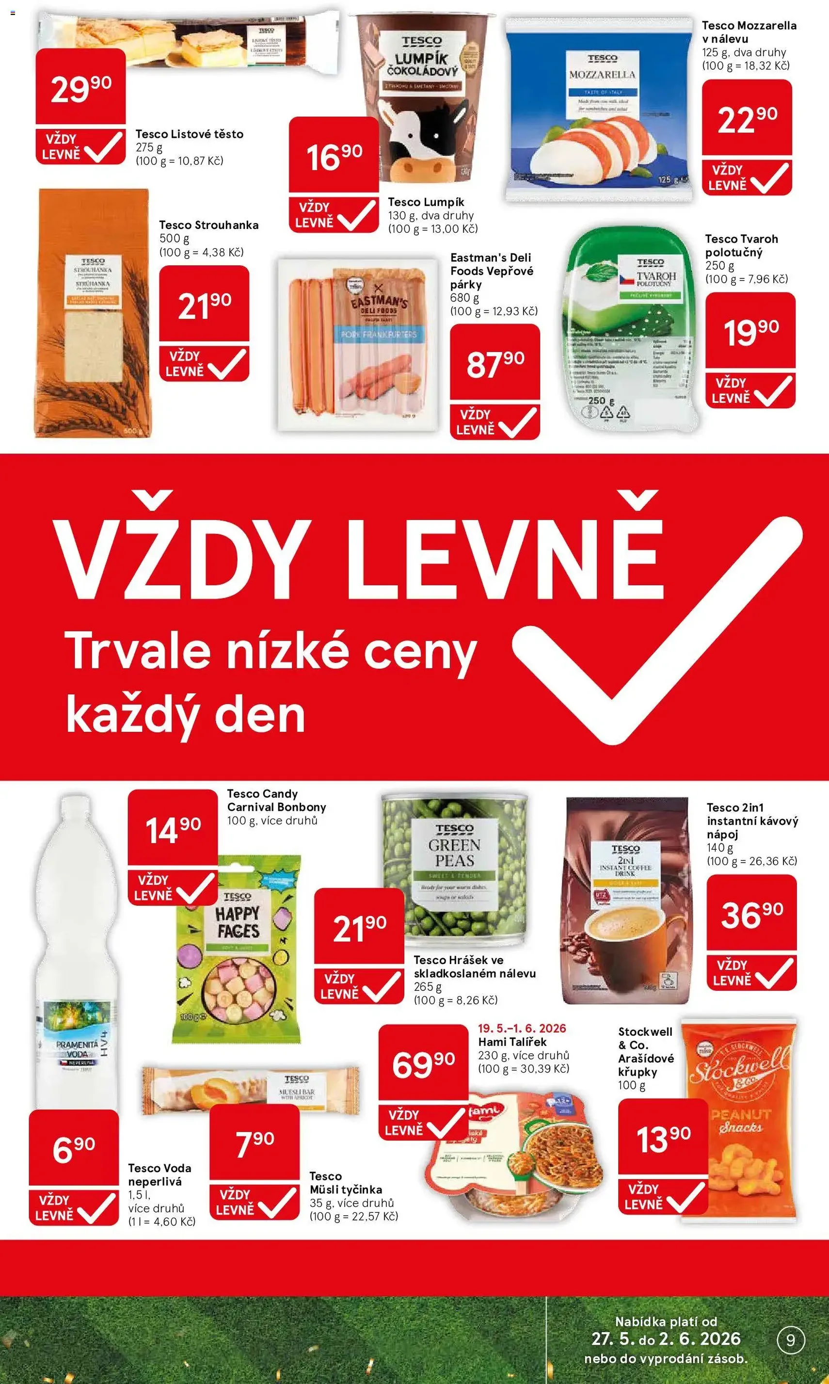 Tesco leták - Hypermarket - platný leták od 27.05.2026 strana 9 z 37