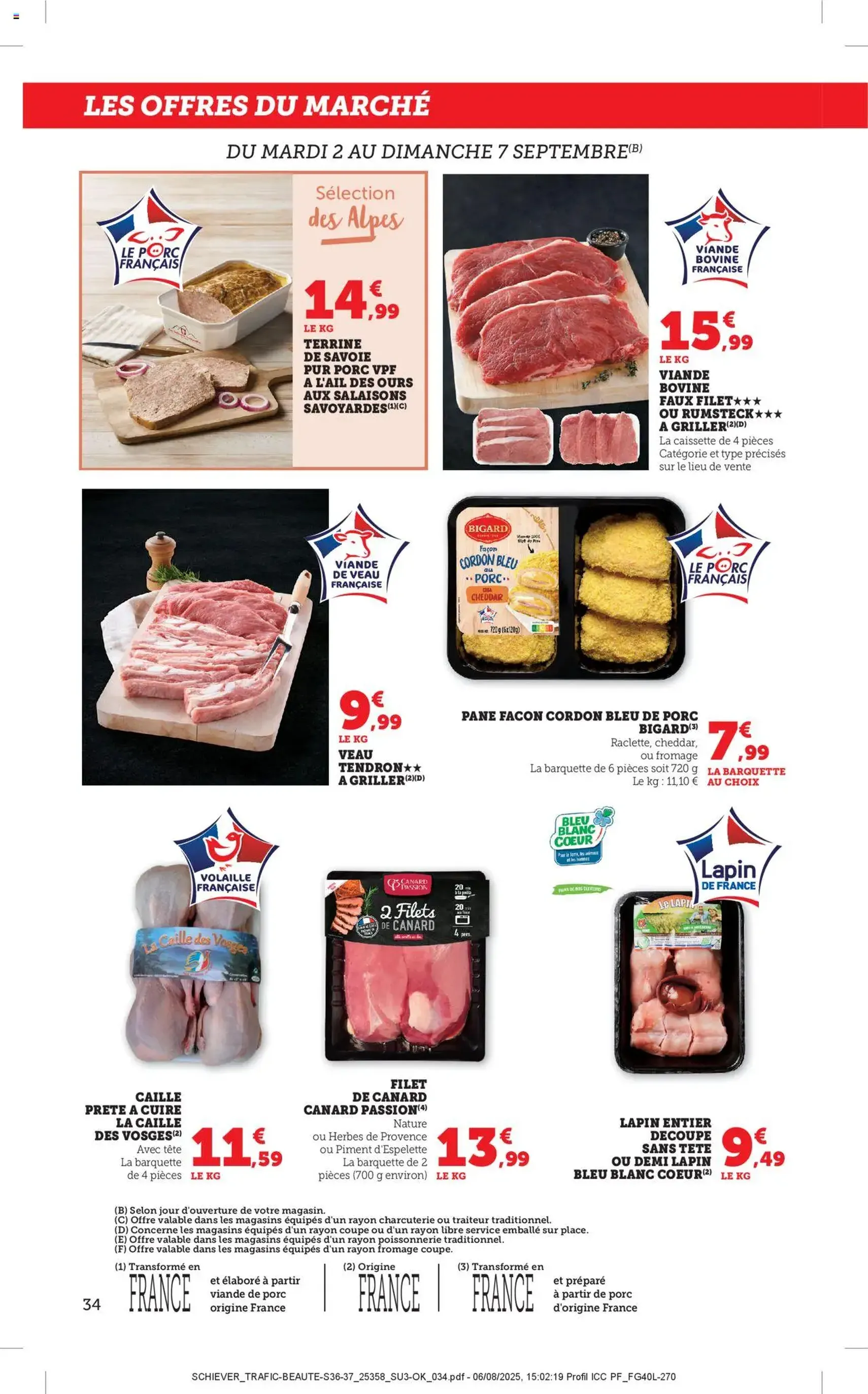 Bi1 catalogue - brochure valable à partir du 01/09/2025, page 34 sur 40