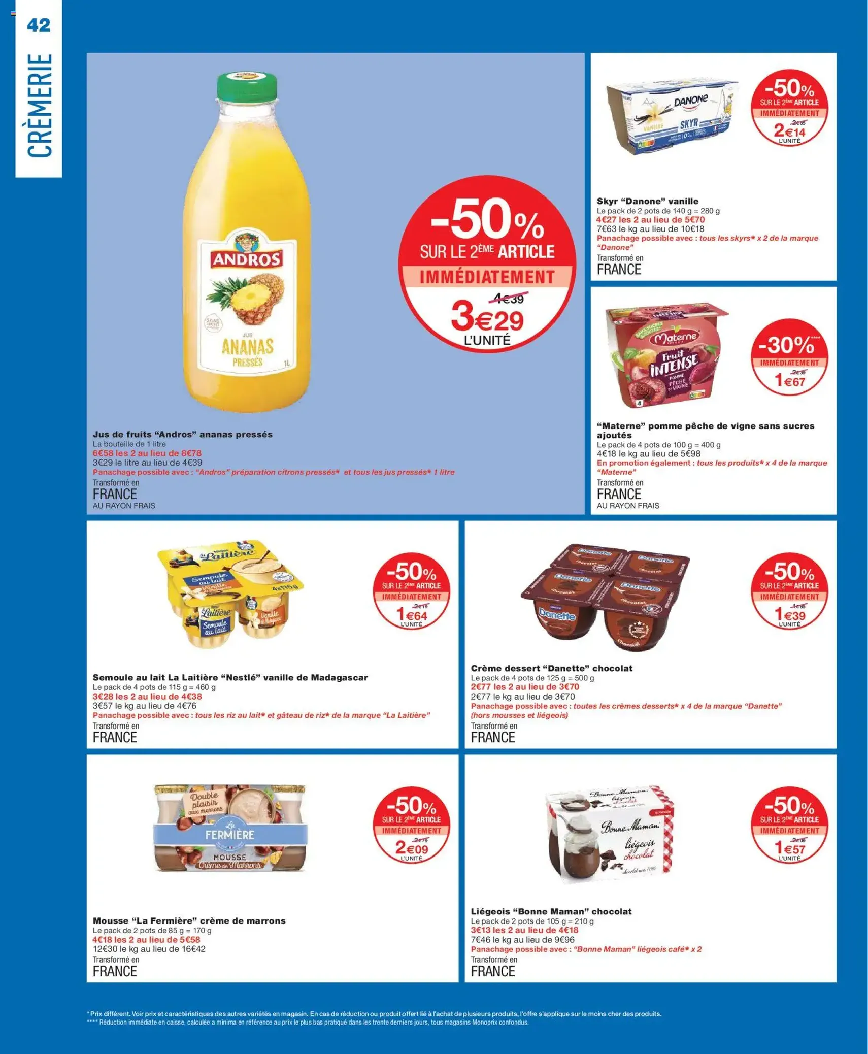 Monoprix catalogue - brochure valable à partir du 04/11/2025, page 42 sur 69