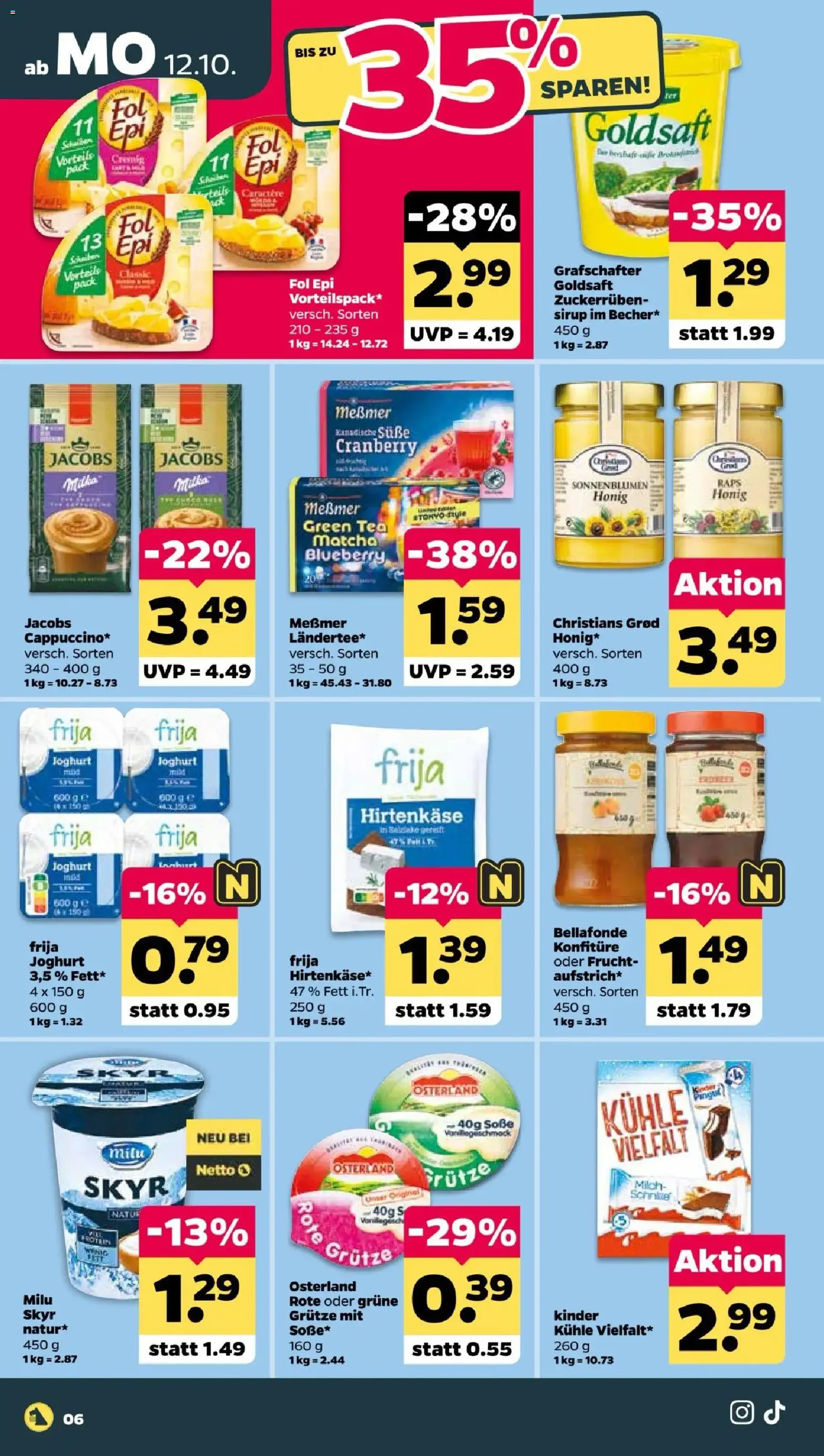 Netto Prospekt - Gültiger Prospekt ab 12.10.2026, Seite 8 von insgesamt 39