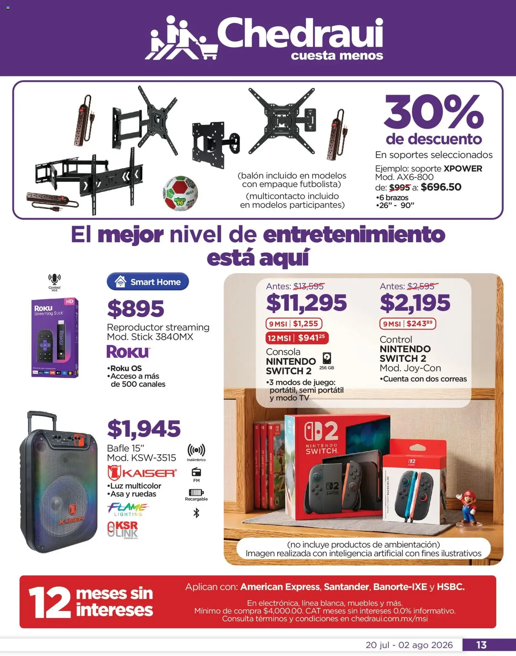 Chedraui folleto - folleto válido desde 20/07/2026 página 13 de 16