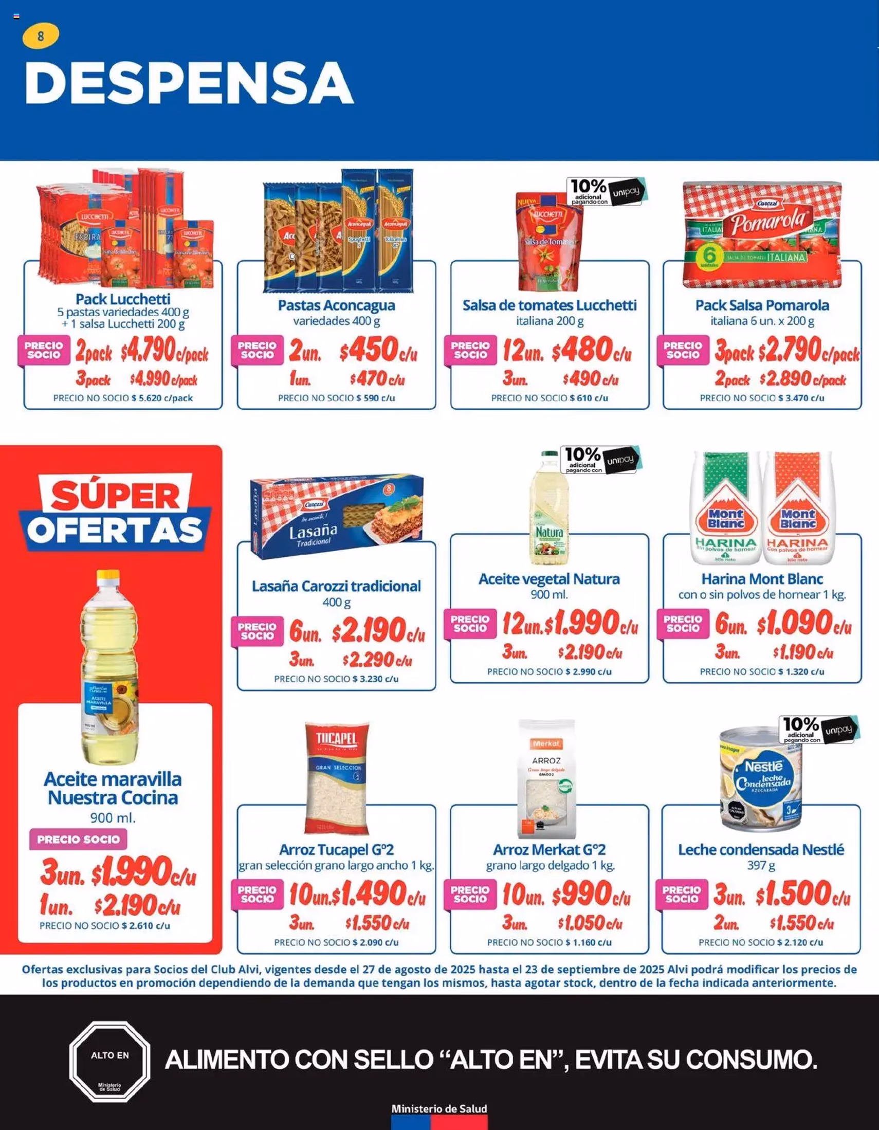 Alvi catálogo - folleto válido desde 26.08.2025 página 8 de 24 Alvi catálogo - folleto válido desde 26.08.2025 página 8 de 24