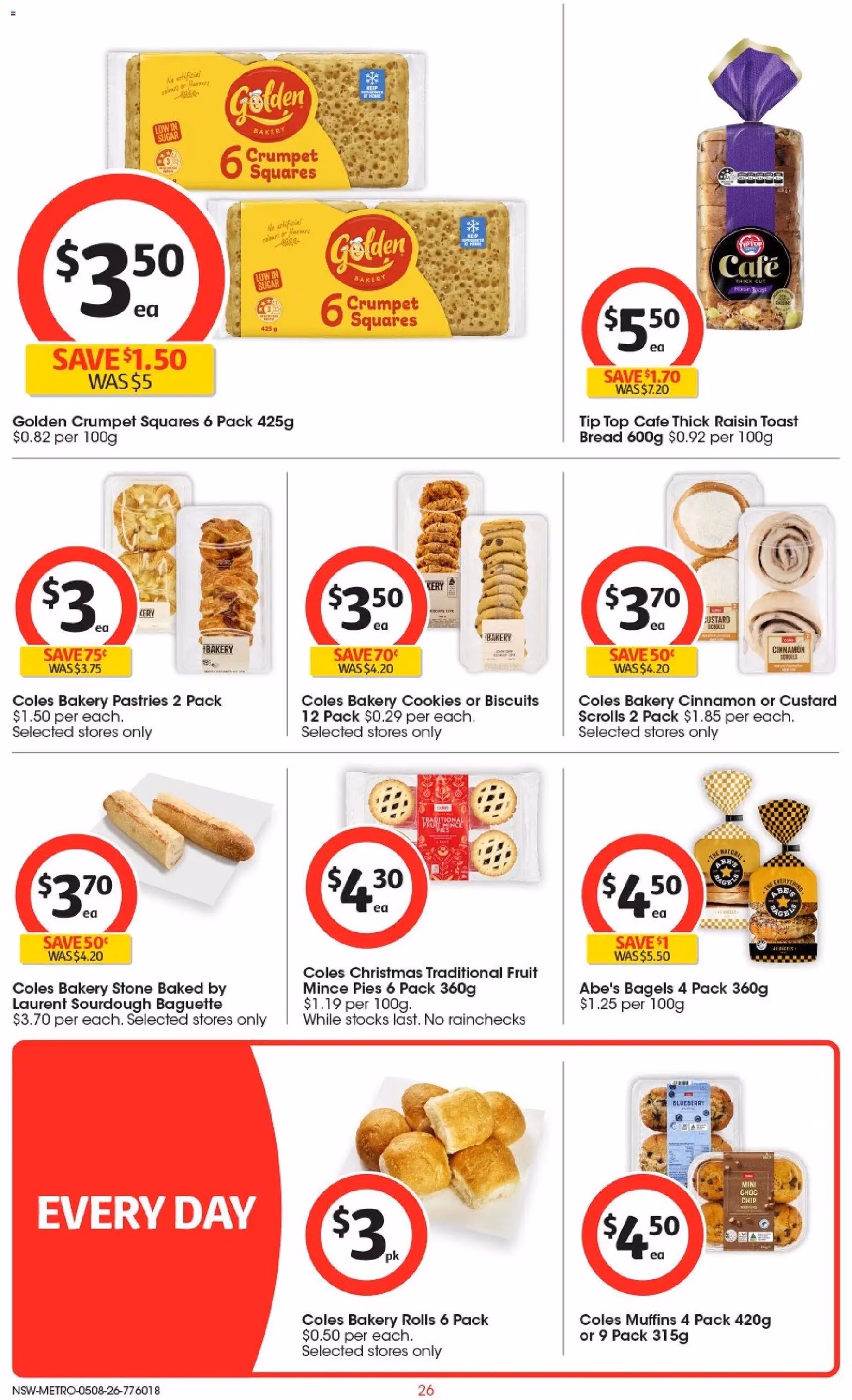 Coles catalogue - valid flyer from 04/08/2026, page 26 of 52