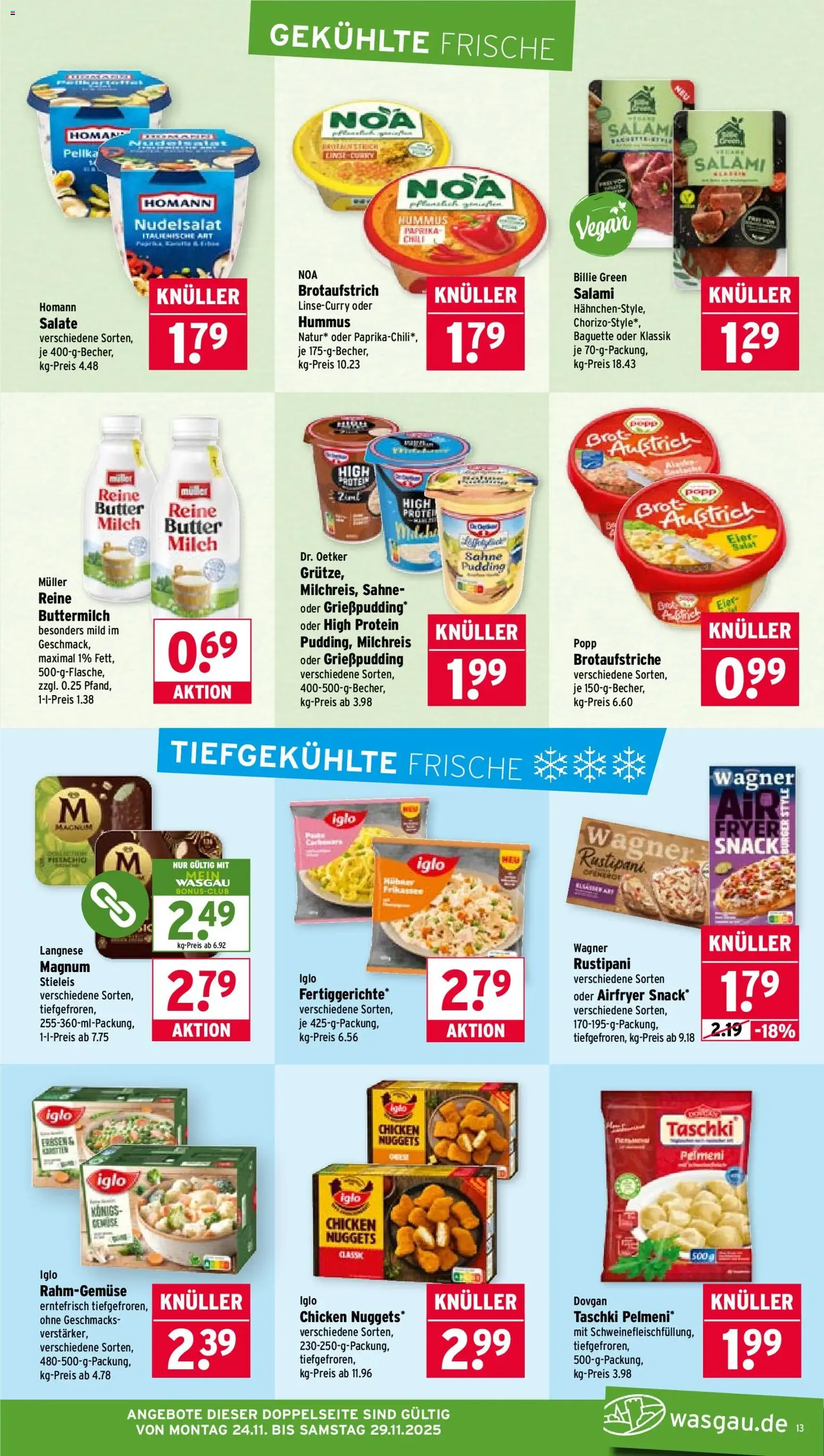 Wasgau Prospekt - Gültiger Prospekt ab 24.11.2025, Seite 13 von insgesamt 28