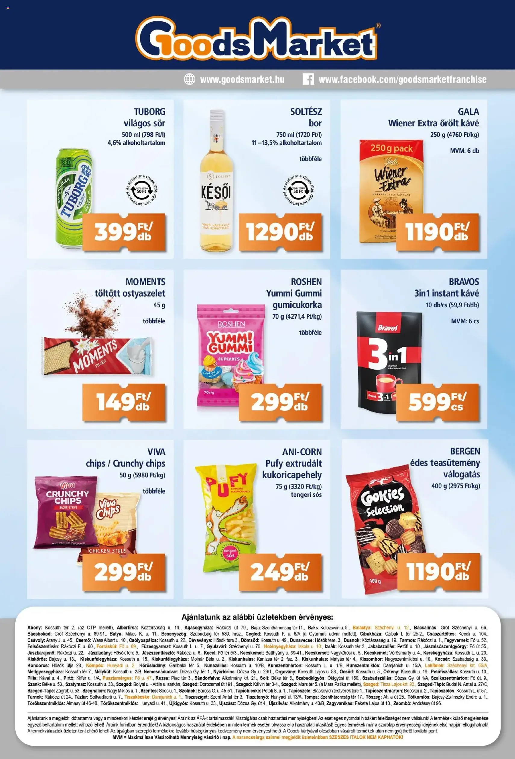 Goods Market akciós újság - 2026.05.07. érvényes szórólap 7 oldal 7 oldalból