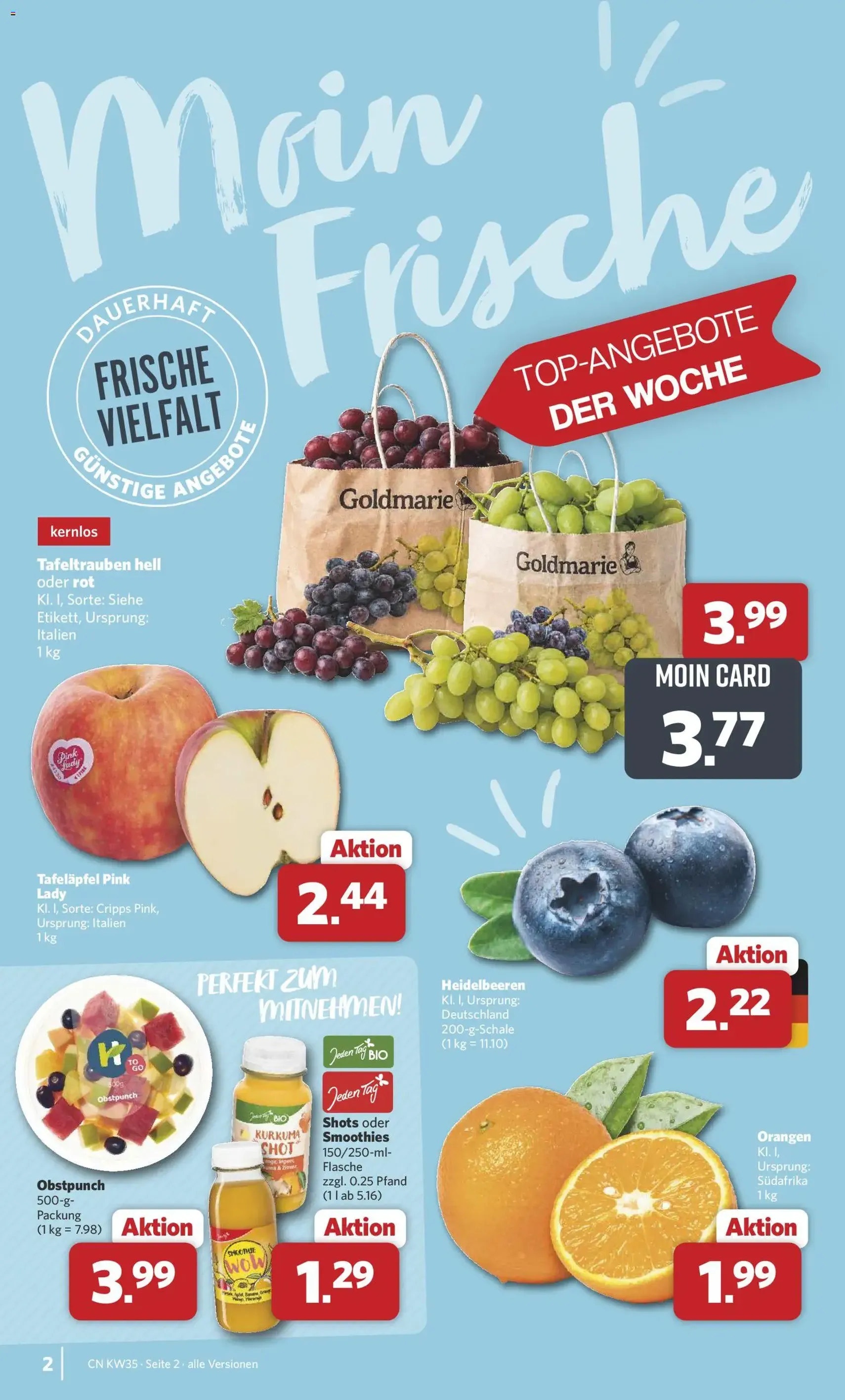 Combi Prospekt - Gültiger Prospekt ab 24.08.2026, Seite 2 von insgesamt 35