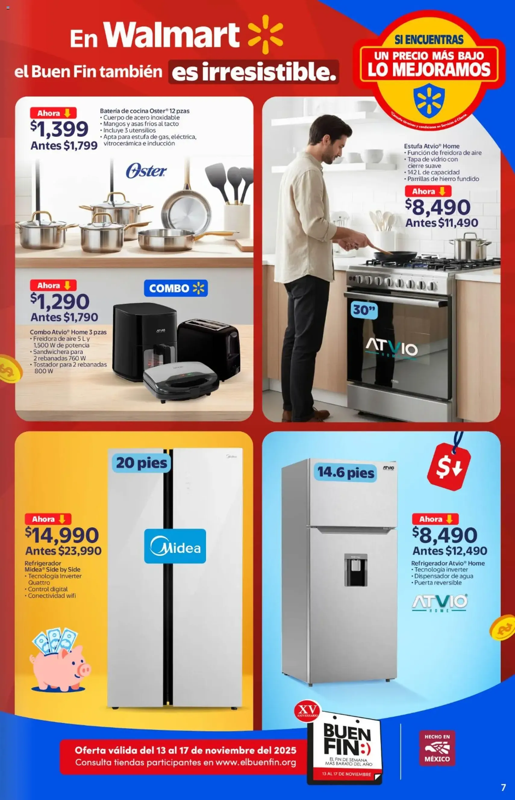 Walmart Buen Fin - folleto válido desde 13/11/2025 página 7 de 9