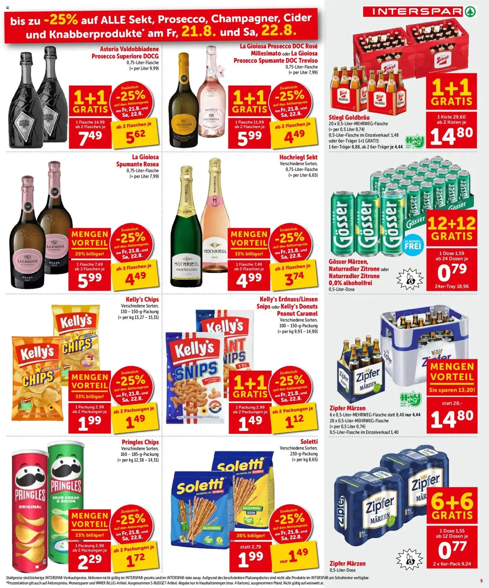 Interspar - Flugblatt - Gültiger Prospekt ab 20.08.2026, Seite 9 von insgesamt 16