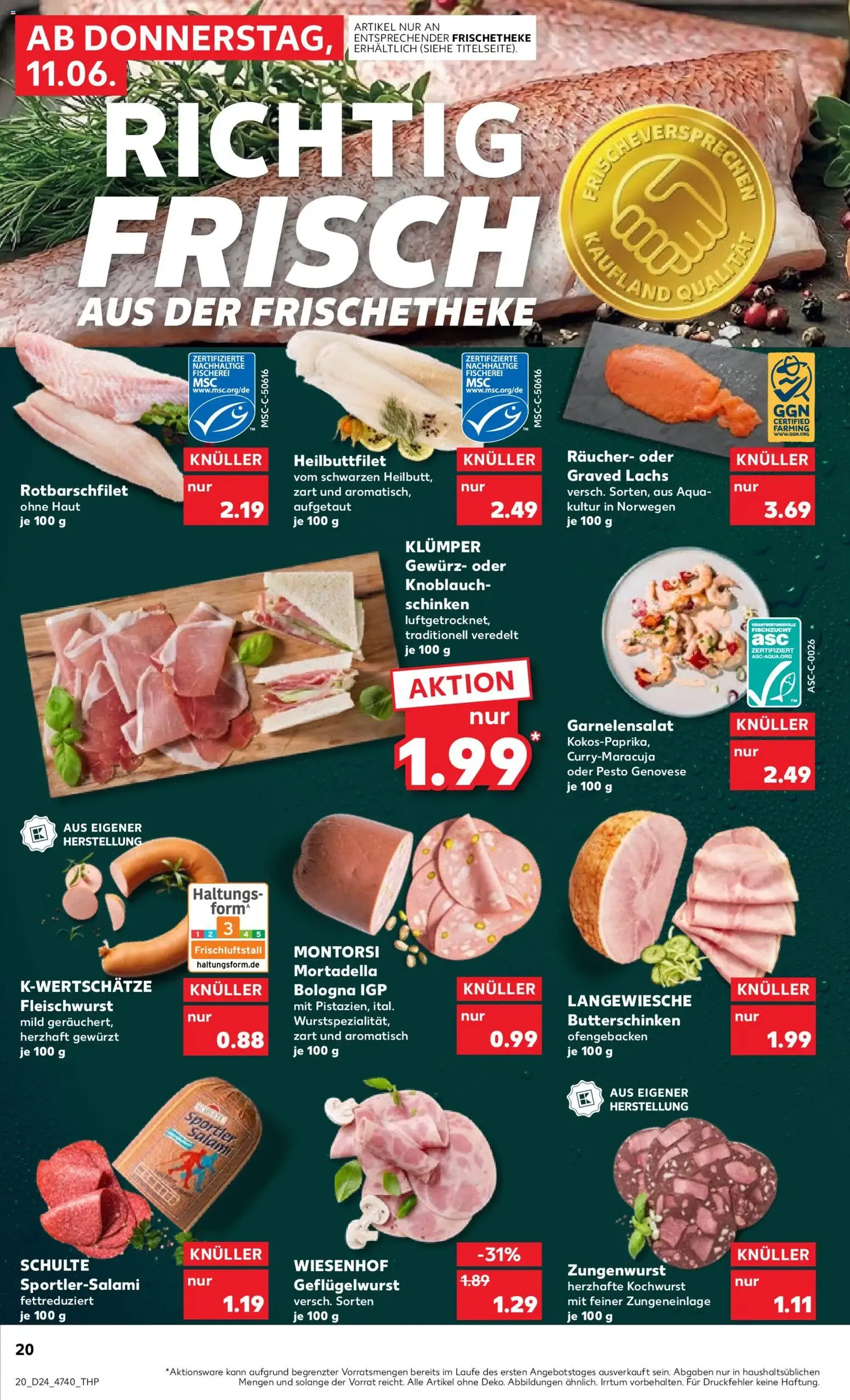 Kaufland DE - DE Folder - geldige folder vanaf 11-06-2026 pagina 20 van 50