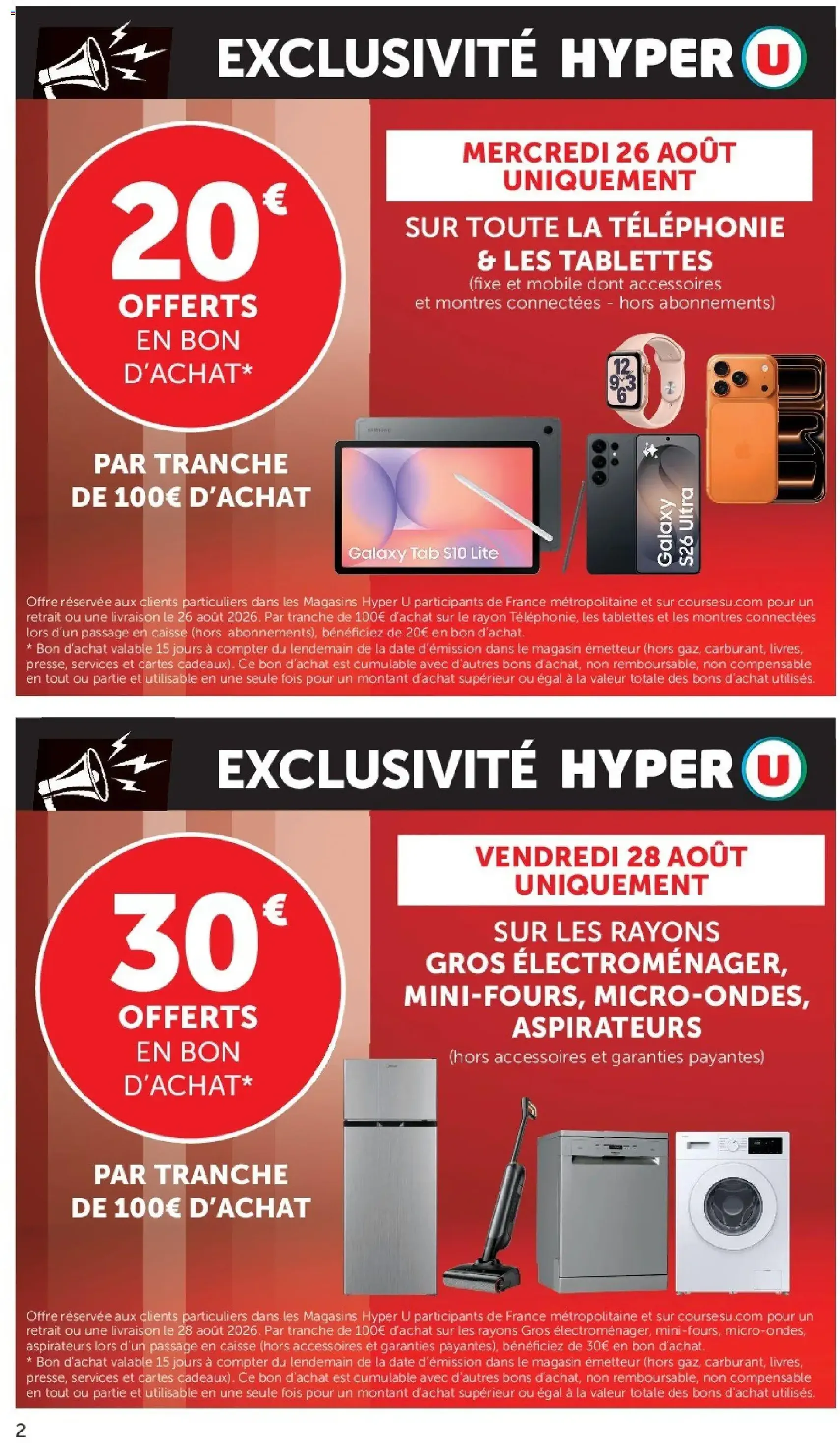 Hyper U catalogue - brochure valable à partir du 25/08/2026, page 2 sur 56