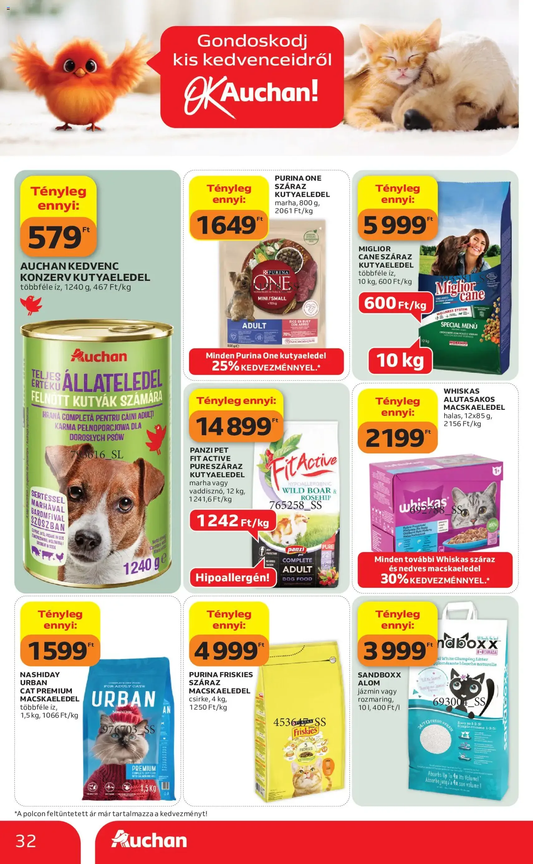 Auchan akciós újság - 2026.06.18. érvényes szórólap 32 oldal 40 oldalból