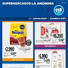 Vista previa del folleto La Anonima catálogo válido desde 02/07/2026