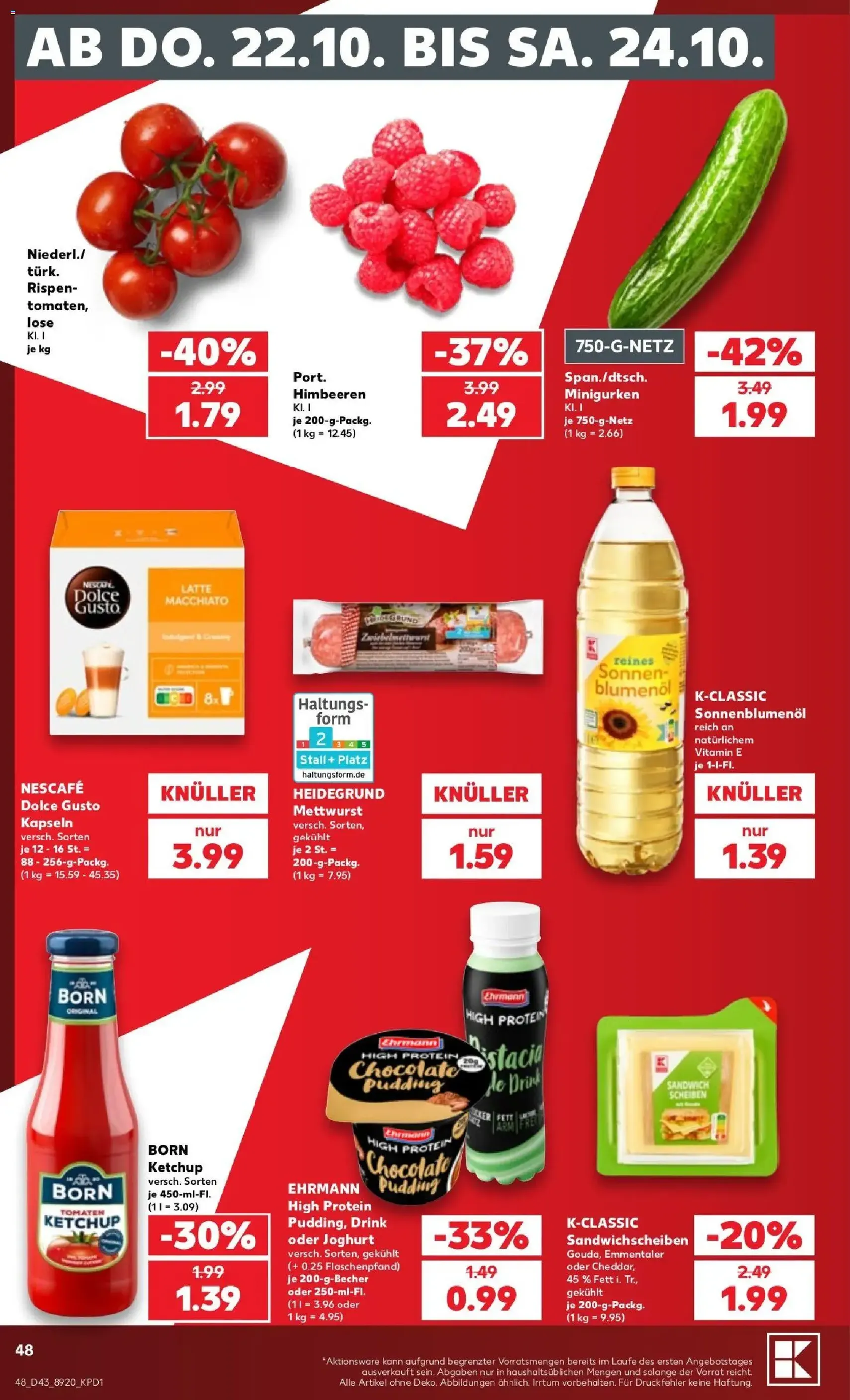 Kaufland Prospekt - Gültiger Prospekt ab 19.10.2026, Seite 48 von insgesamt 68