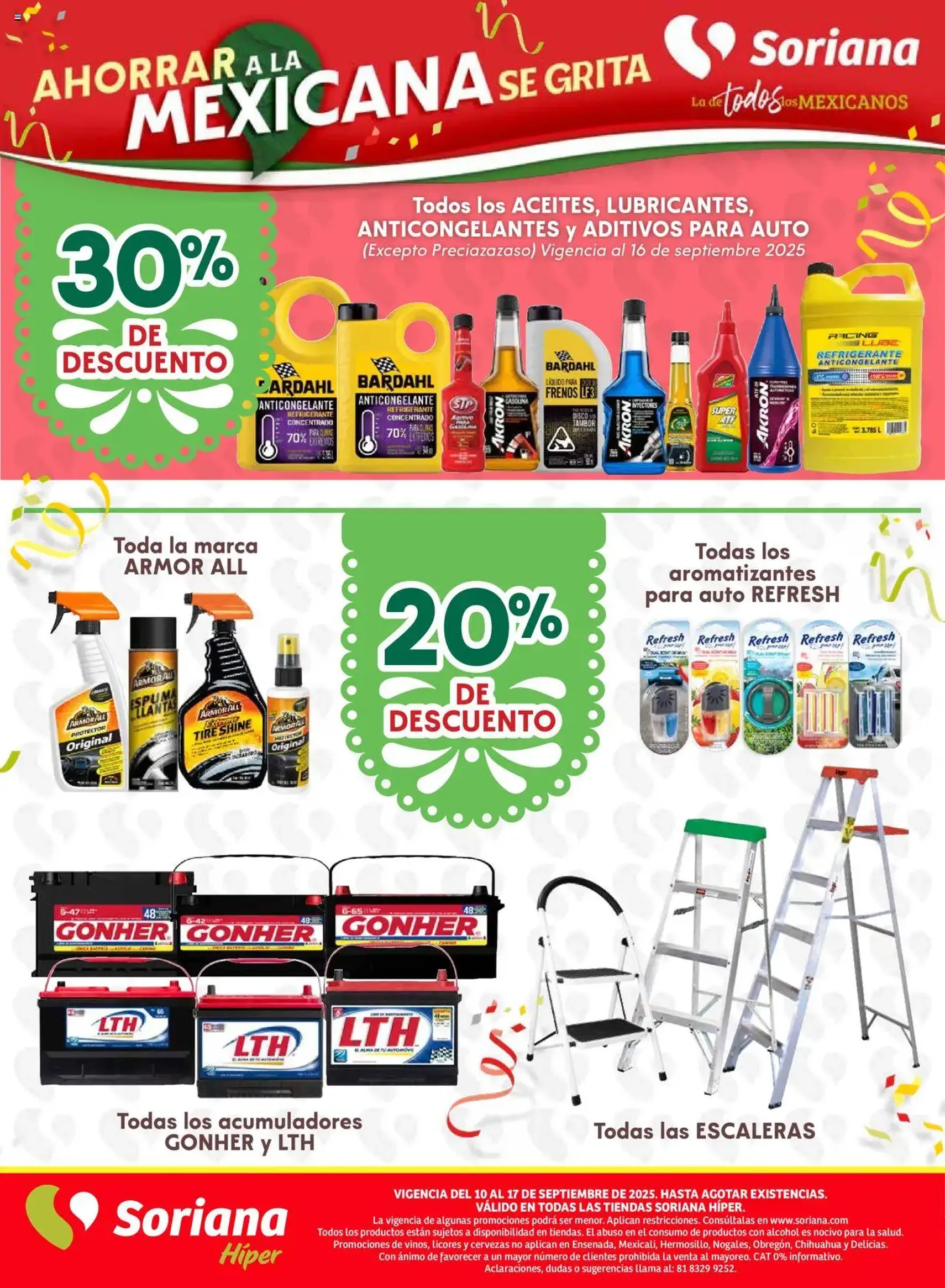 Soriana - Ahorrar a la mexicana se grita Soriana Híper Nacional - folleto válido desde 10/09/2025 página 29 de 29