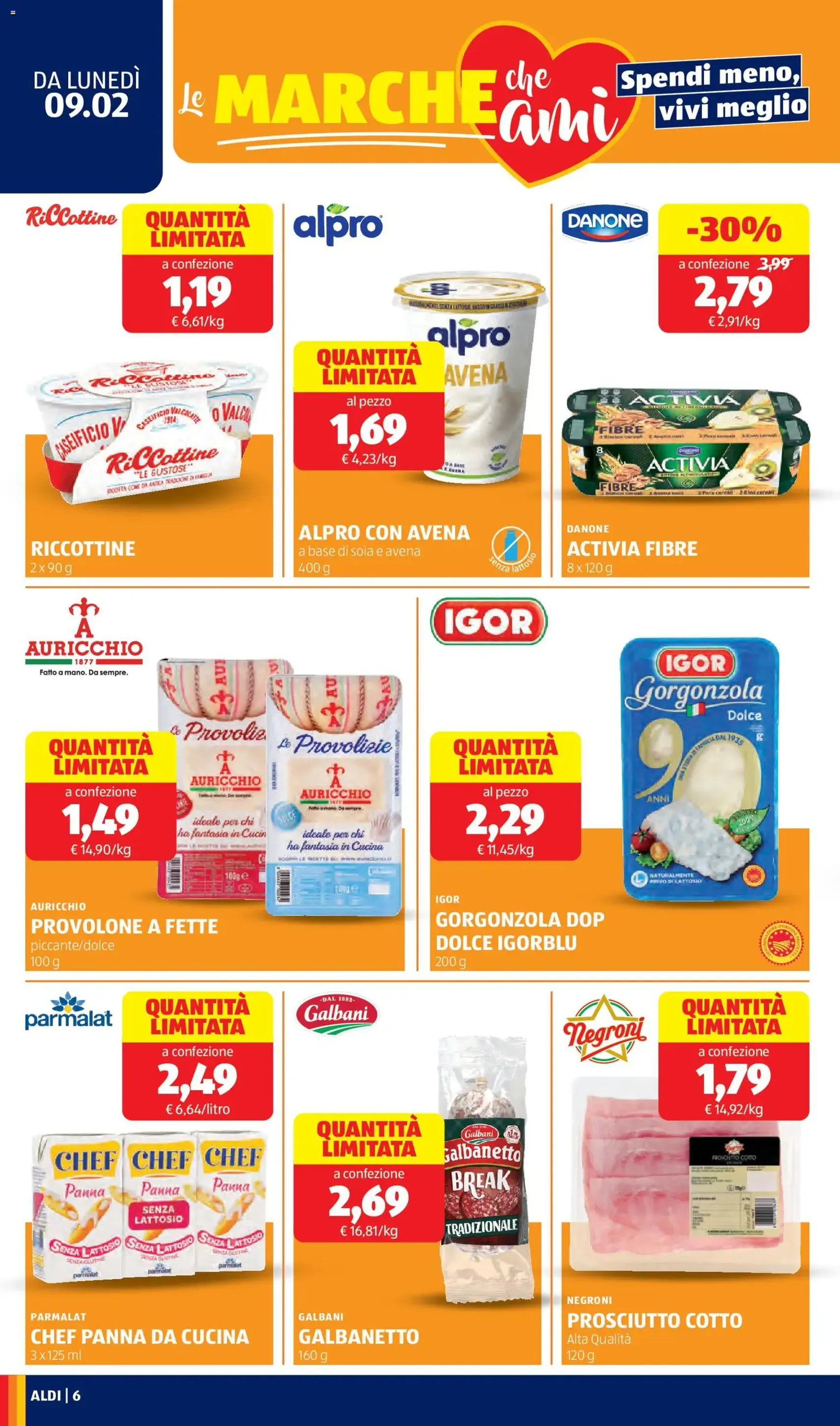 Volantino Aldi - volantino valido dal 09/02/2026 pagina 6 di 32