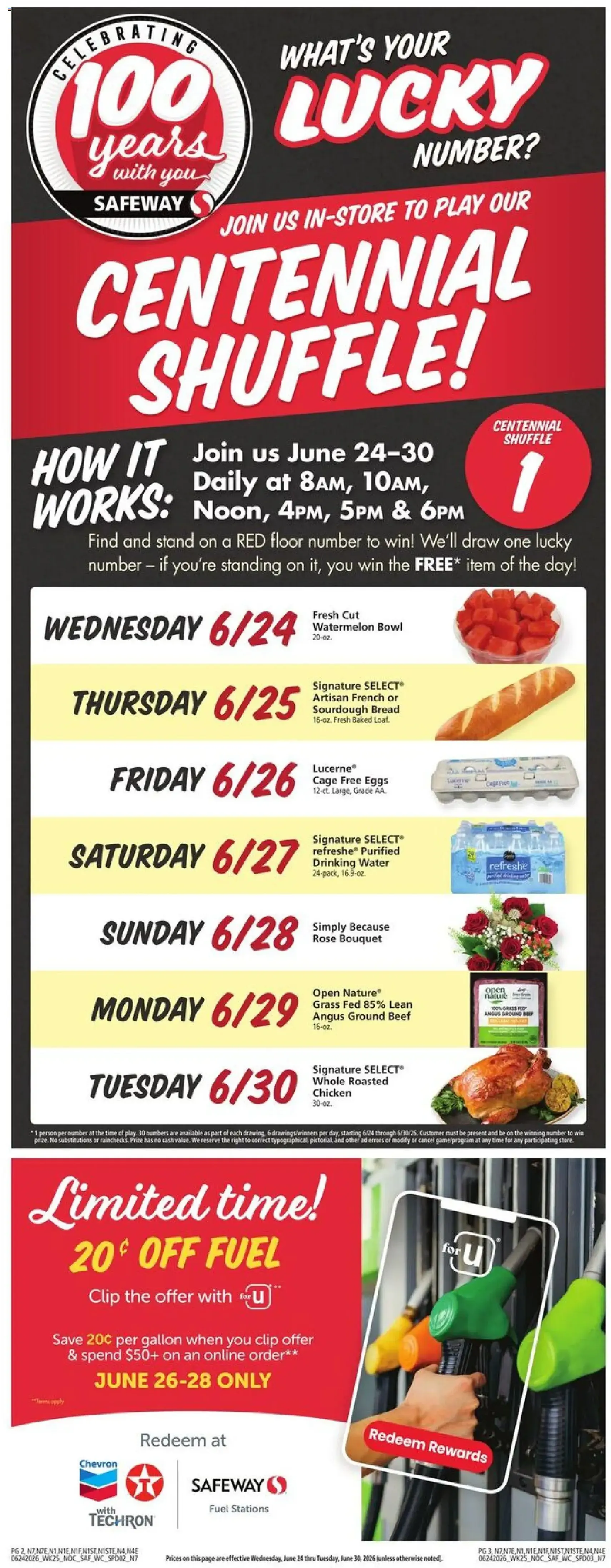 Safeway Weekly Ad - valid flyer from 06/24/2026, page 2 of 12