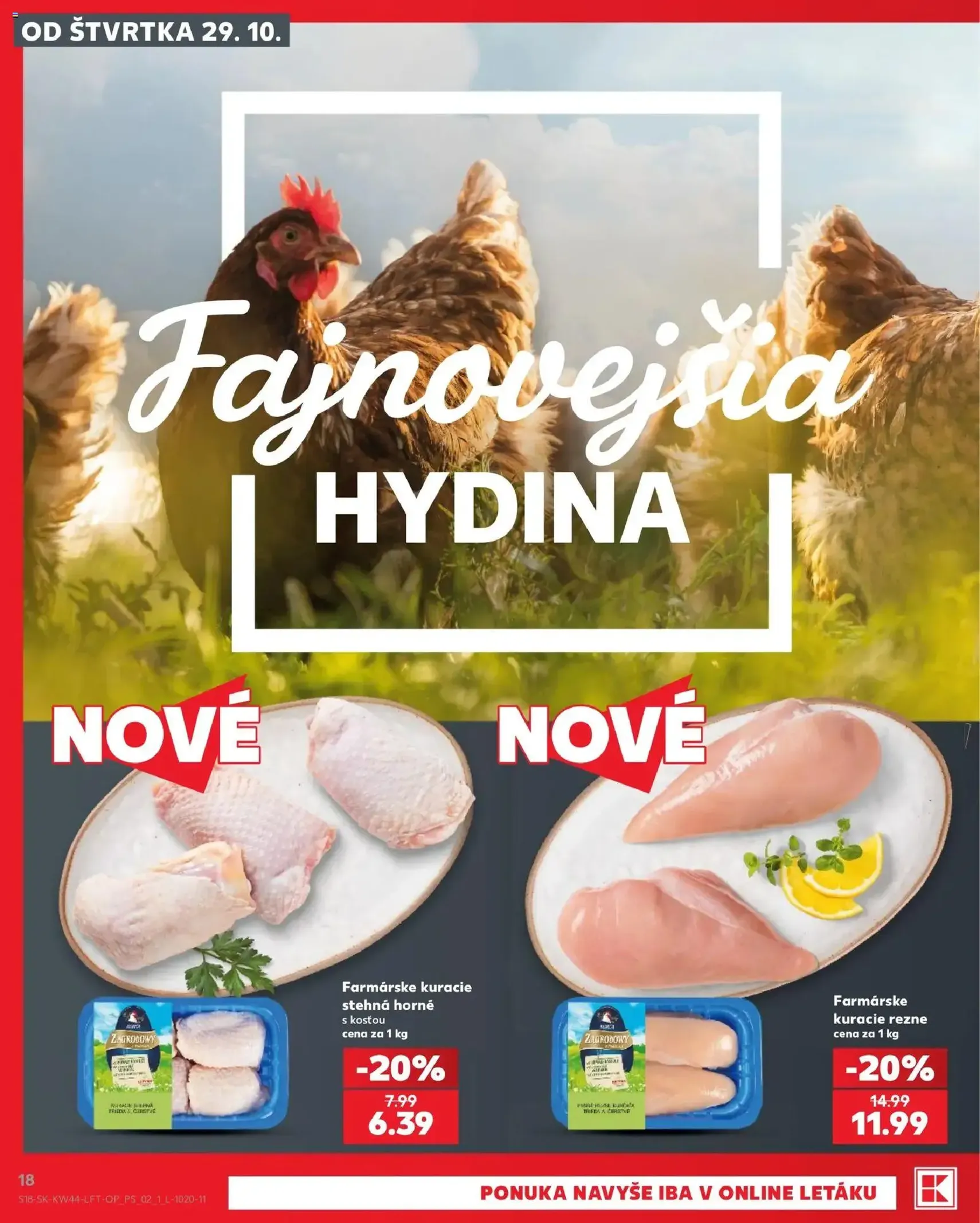 Kaufland leták - platný leták od 29.10.2026 strana 18 z 78