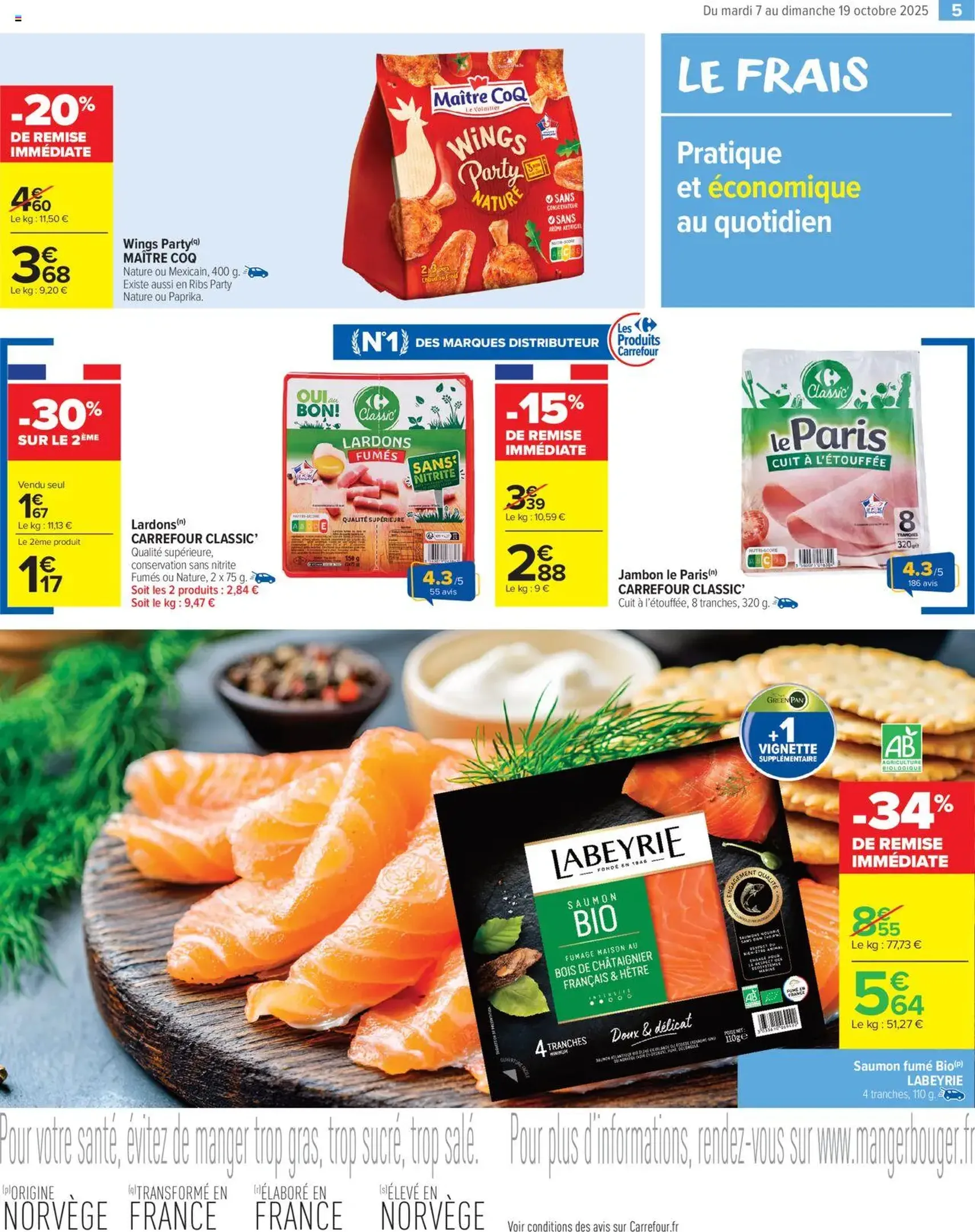 Carrefour Market catalogue semaine 41 - brochure valable à partir du 07/10/2025, page 7 sur 17