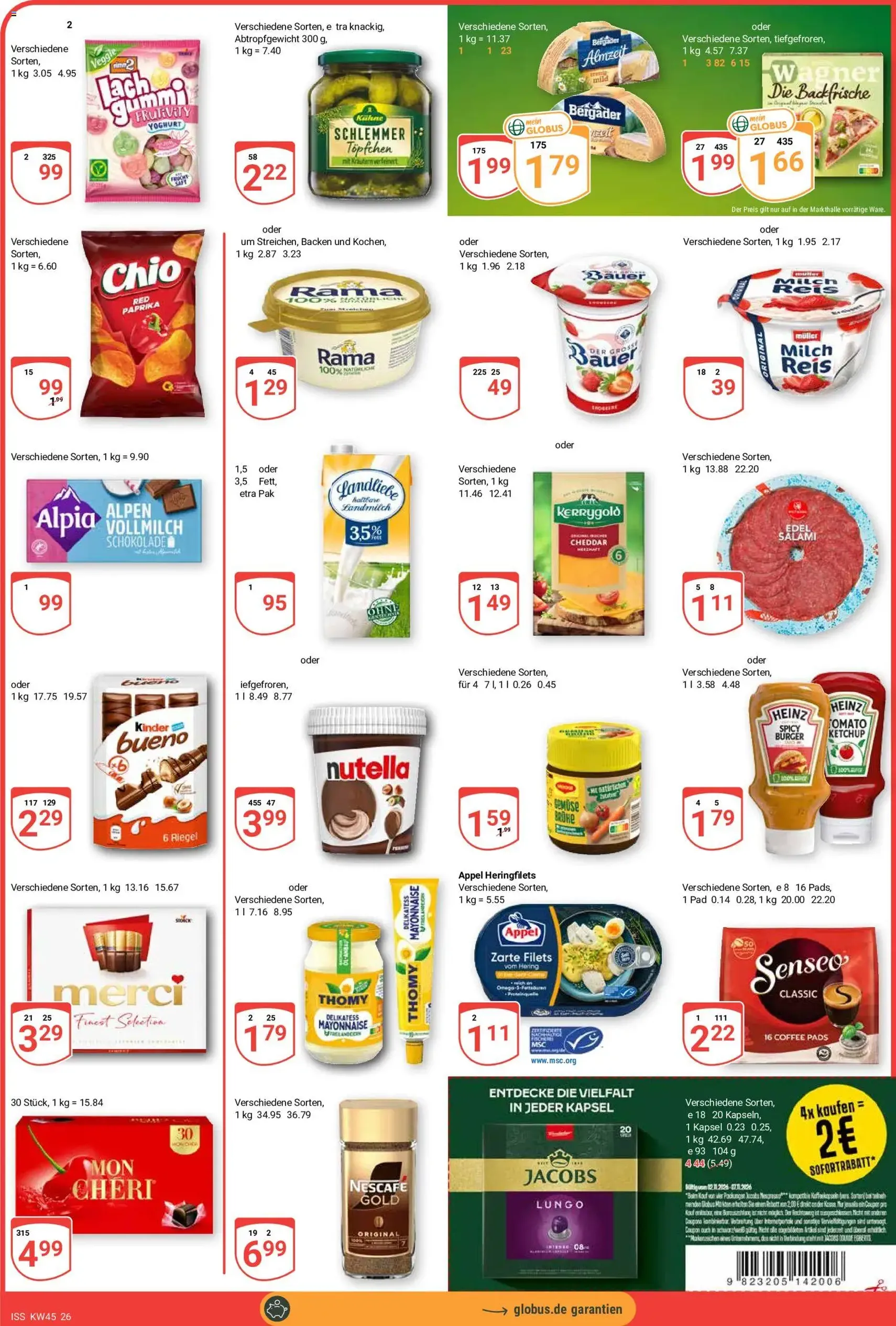 Globus Prospekt - Gültiger Prospekt ab 02.11.2026, Seite 4 von insgesamt 31