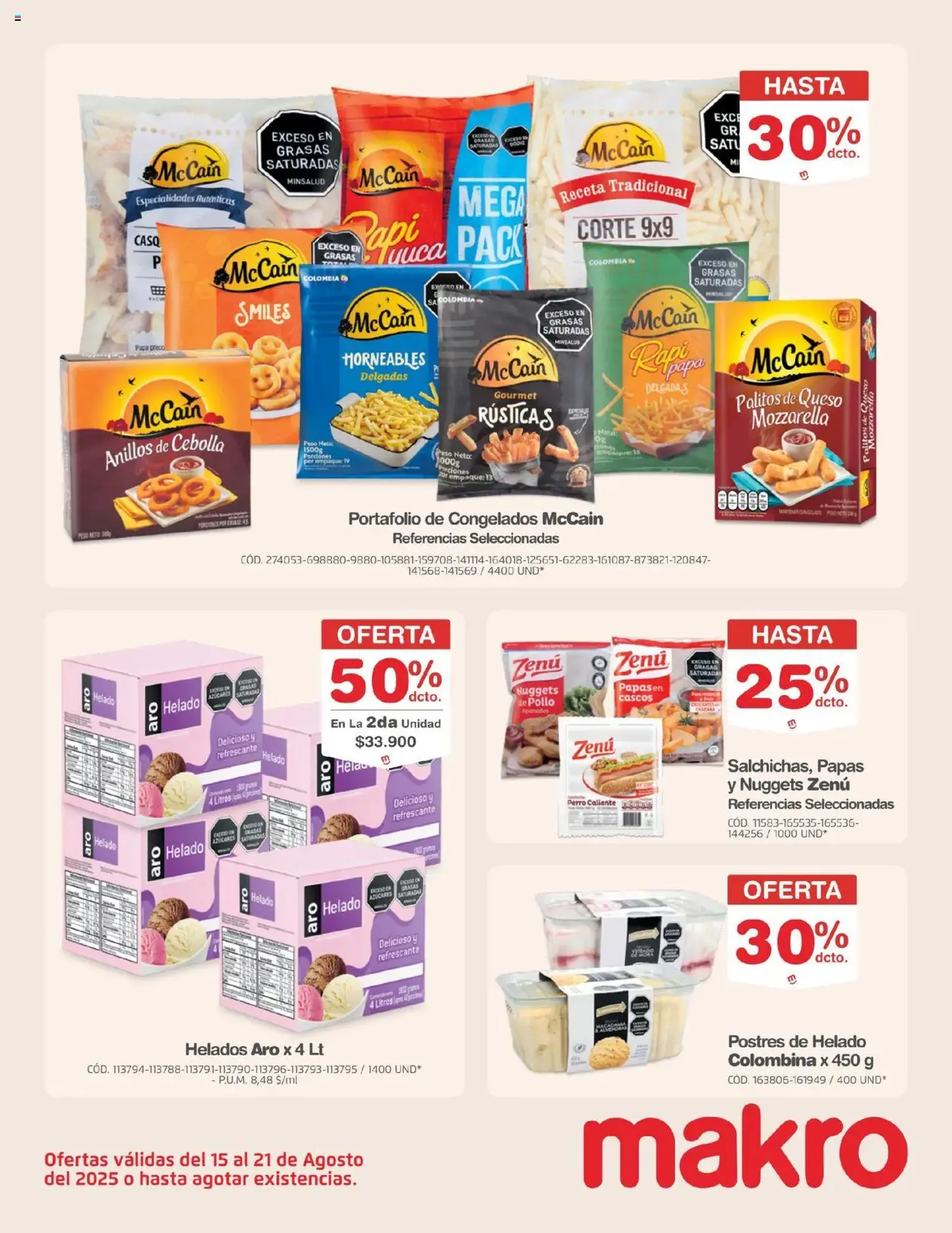 Makro - Catálogo - folleto válido desde 15/08/2025 página 34 de 39 Makro - Catálogo - folleto válido desde 15/08/2025 página 34 de 39