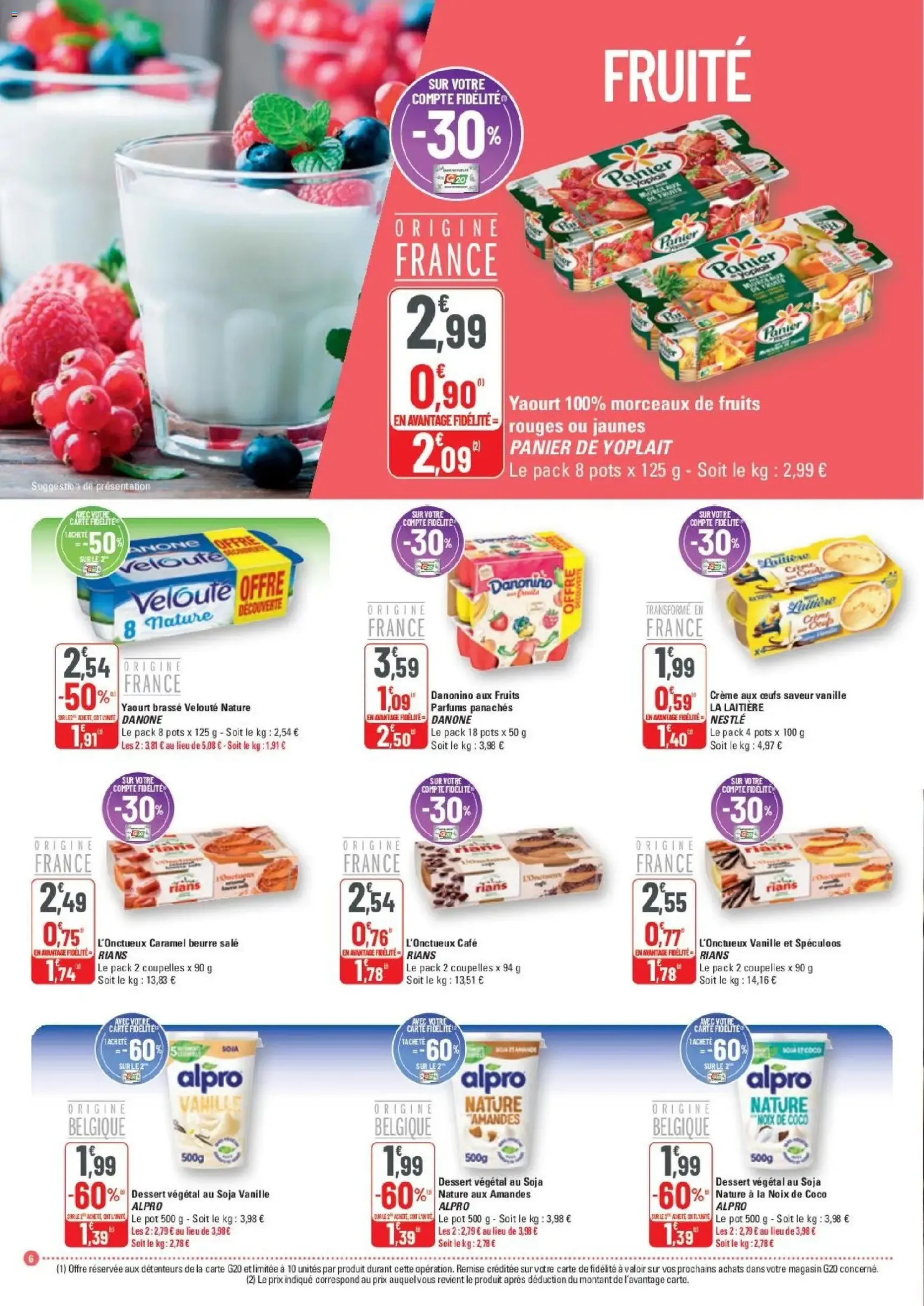 G20 Supermarchés catalogue - brochure valable à partir du 28/01/2026, page 6 sur 20