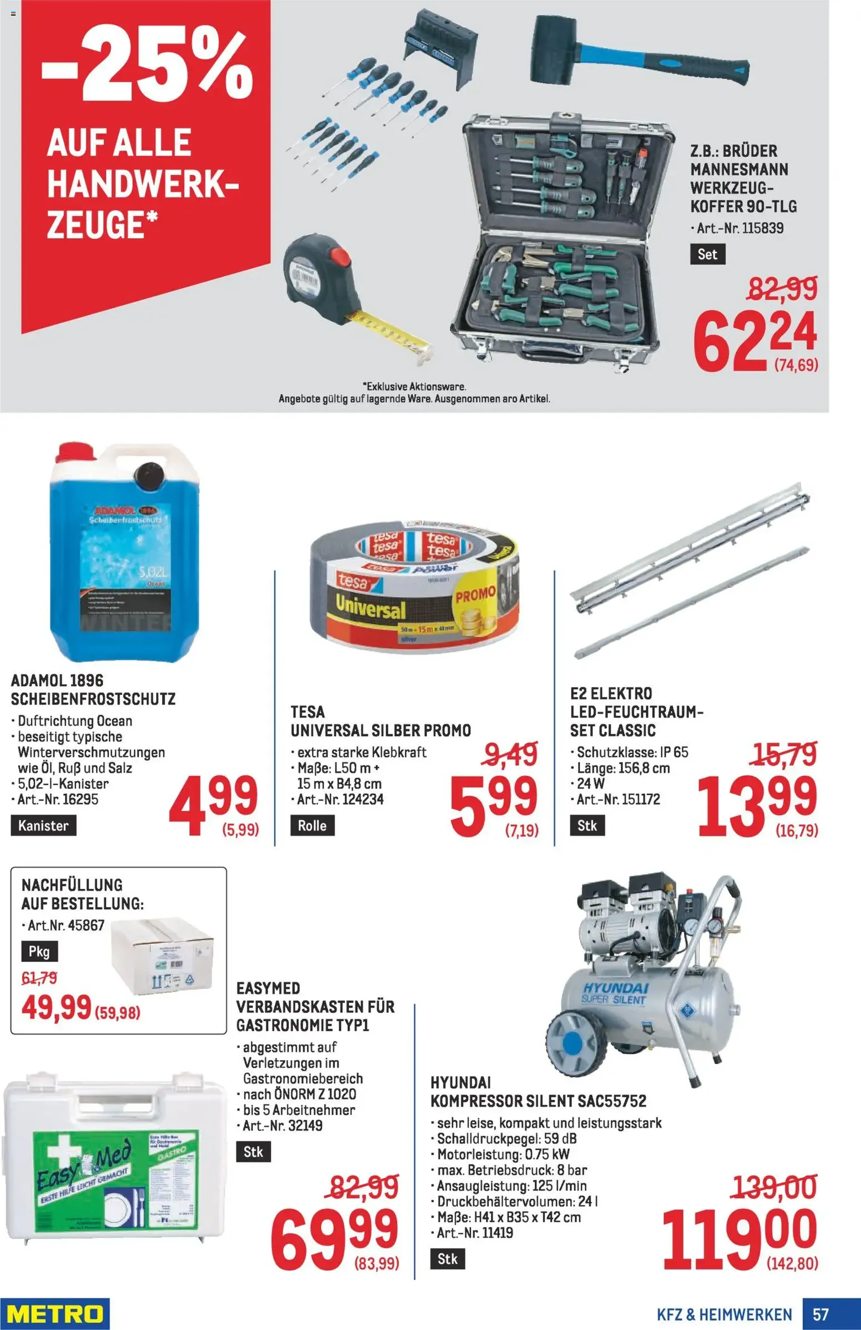 Metro Profi - Gültiger Prospekt ab 22.01.2026, Seite 57 von insgesamt 64