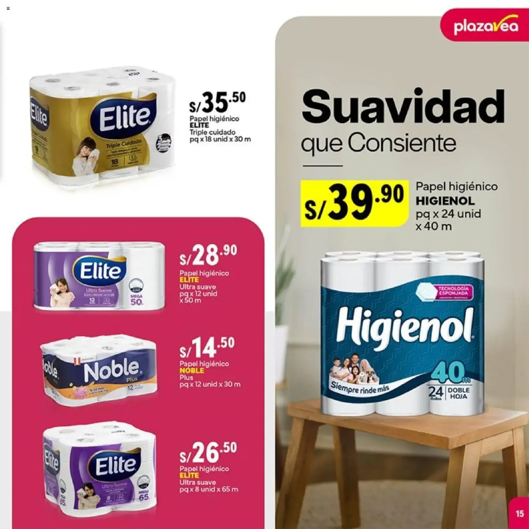 Plaza Vea - ESPECIAL LIMPIEZA 1 - folleto válido desde 03/11/2025 página 15 de 26