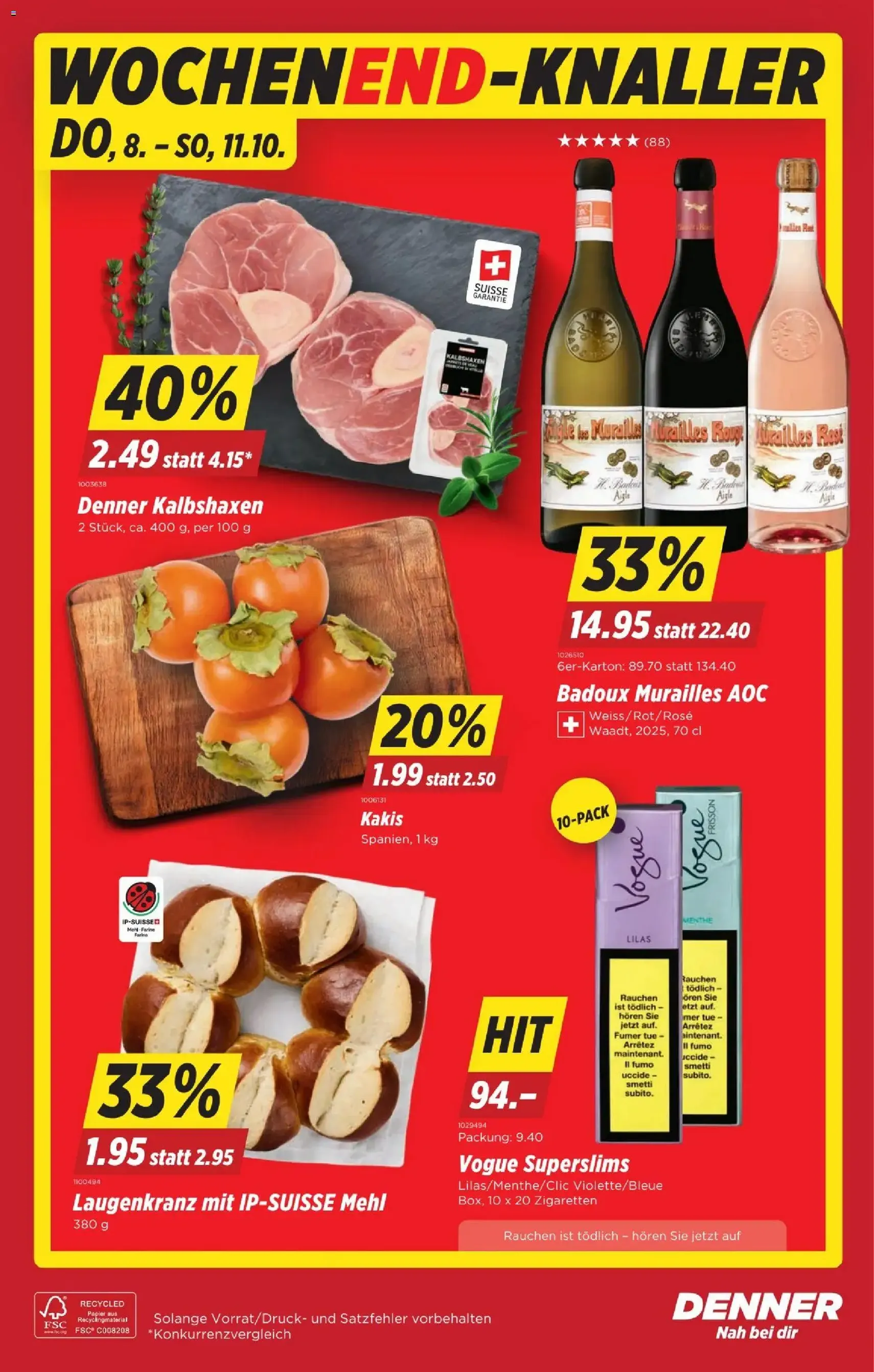 Denner aktionen - Gültiger Prospekt ab 08.10.2026, Seite 22 von insgesamt 22