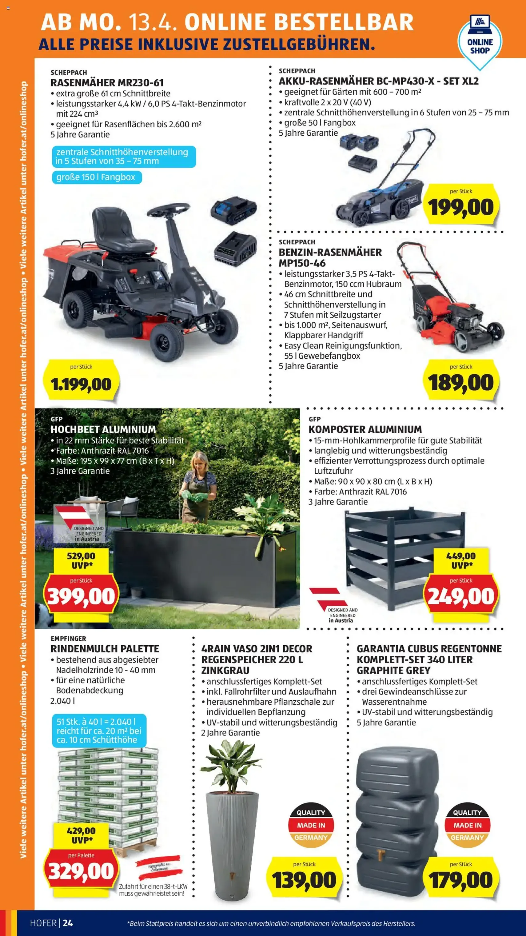 Hofer Flugblatt - Gültiger Prospekt ab 08.04.2026, Seite 28 von insgesamt 37