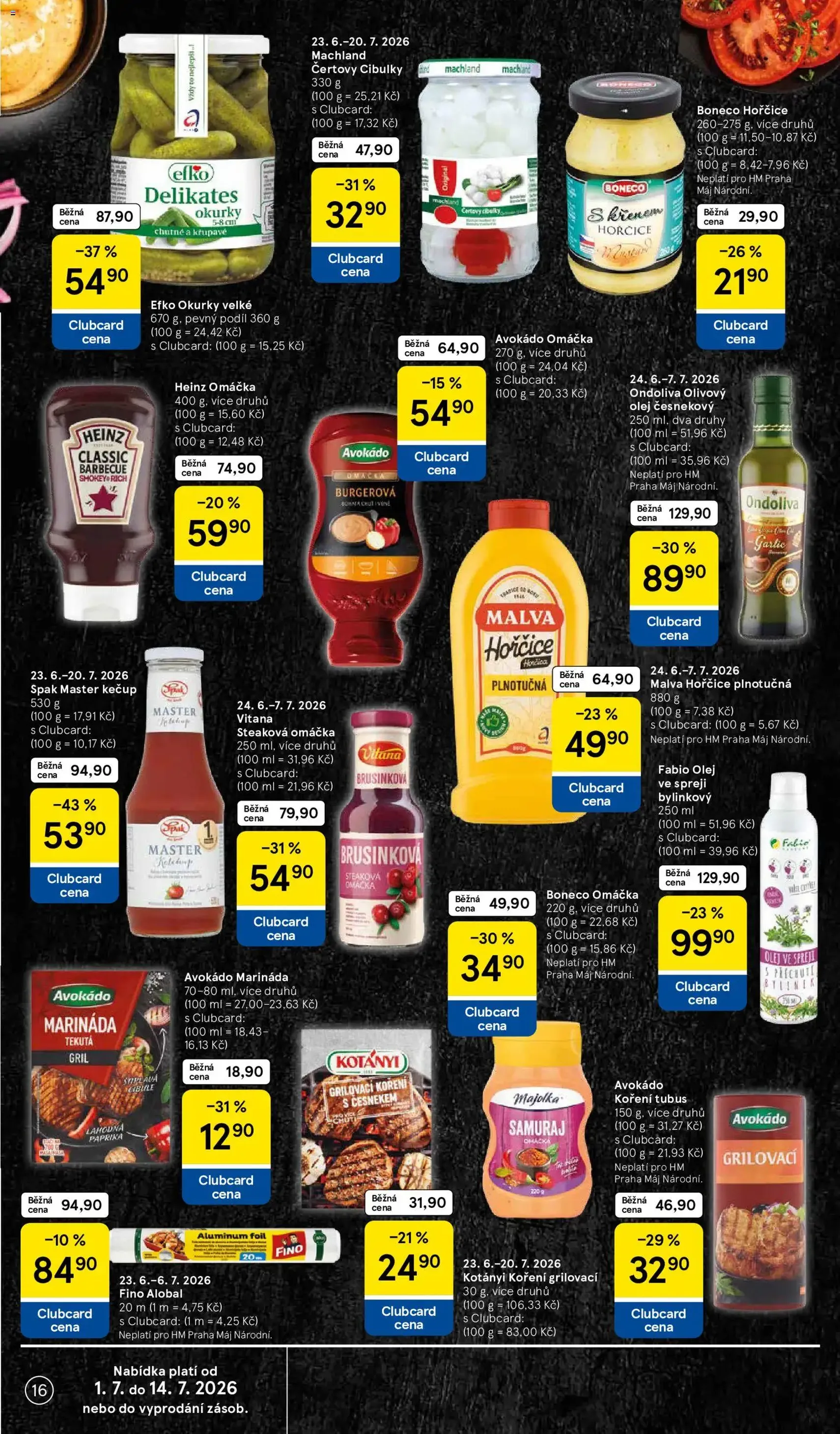 Tesco leták - Hypermarket - platný leták od 01.07.2026 strana 16 z 31