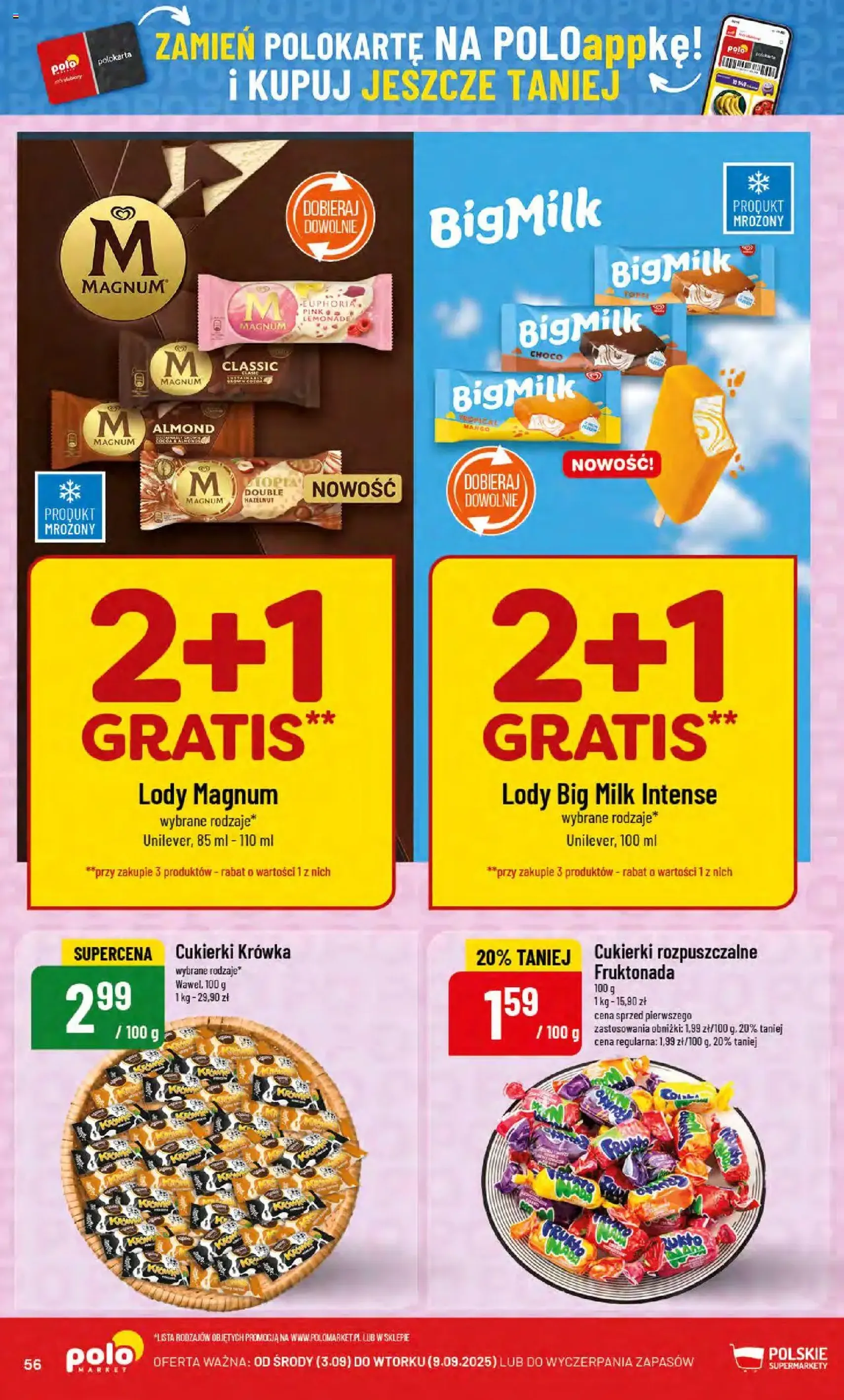 POLOmarket Gazetka - ważny gazetka od 03.09.2025 strona 56 z 80 POLOmarket Gazetka - ważny gazetka od 03.09.2025 strona 56 z 80