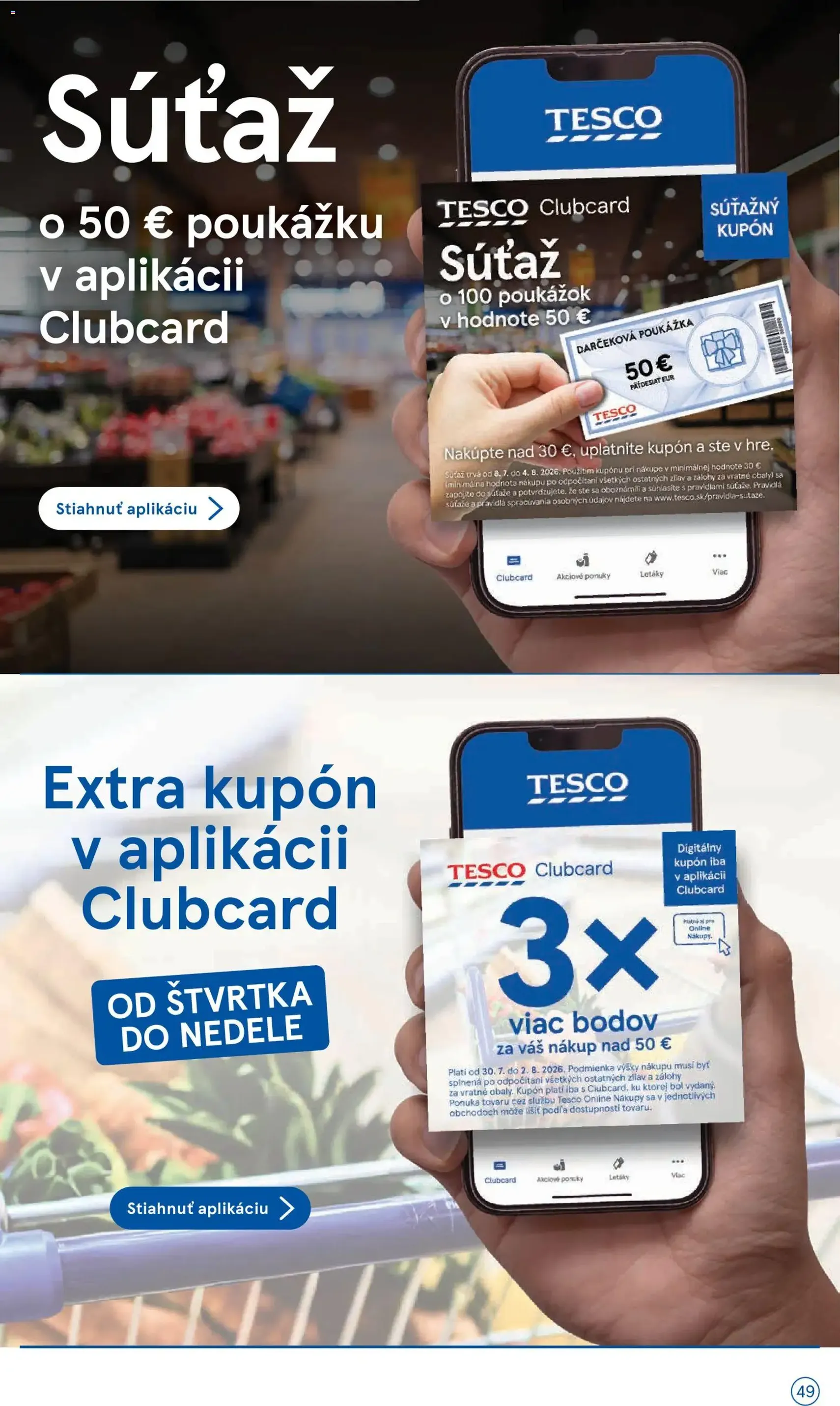 Tesco Hypermarket - leták - platný leták od 29.07.2026 strana 49 z 53