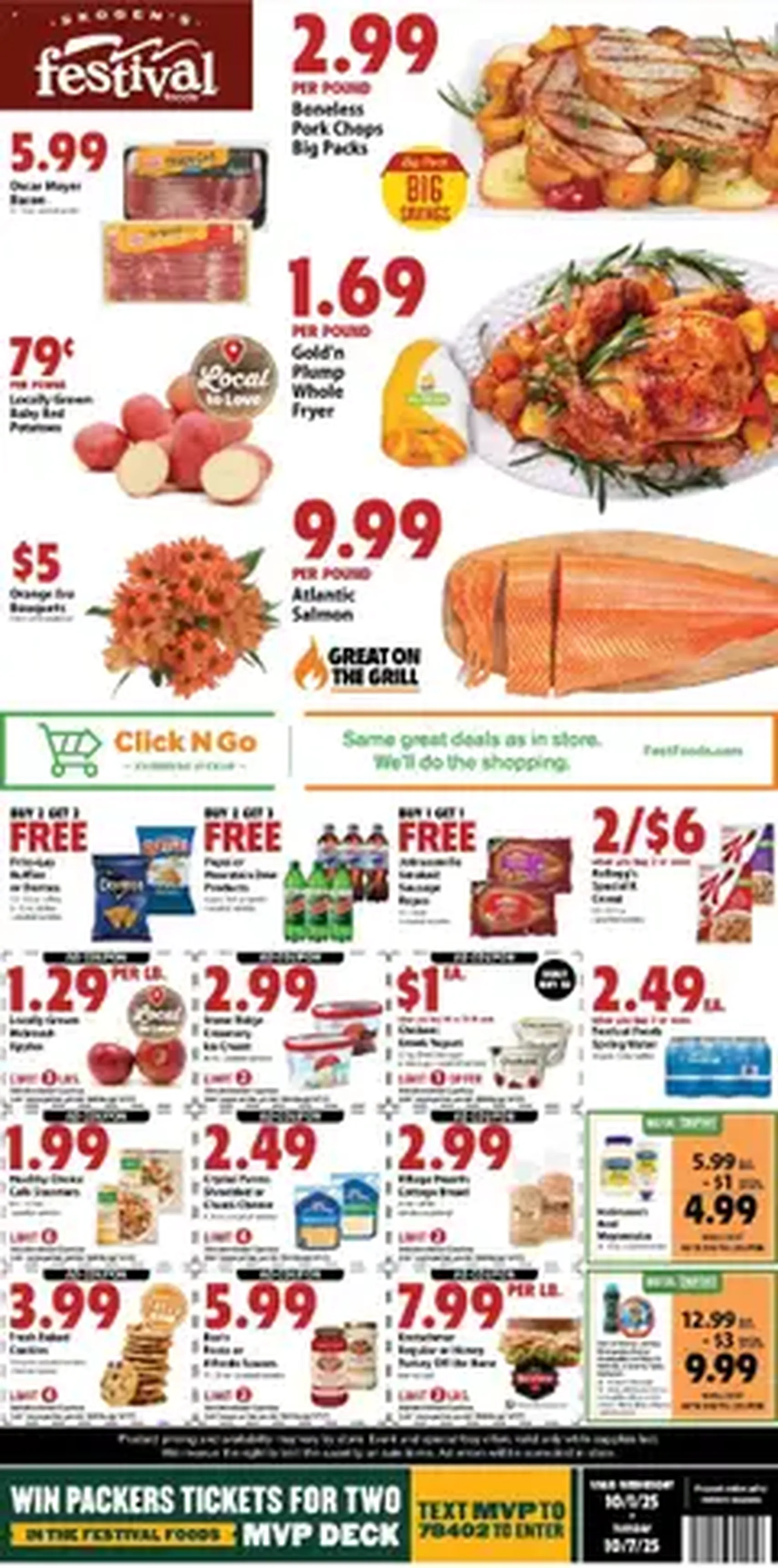 Festival Foods Weekly Ad - valid flyer from 10/01/2025, page 1 of 1