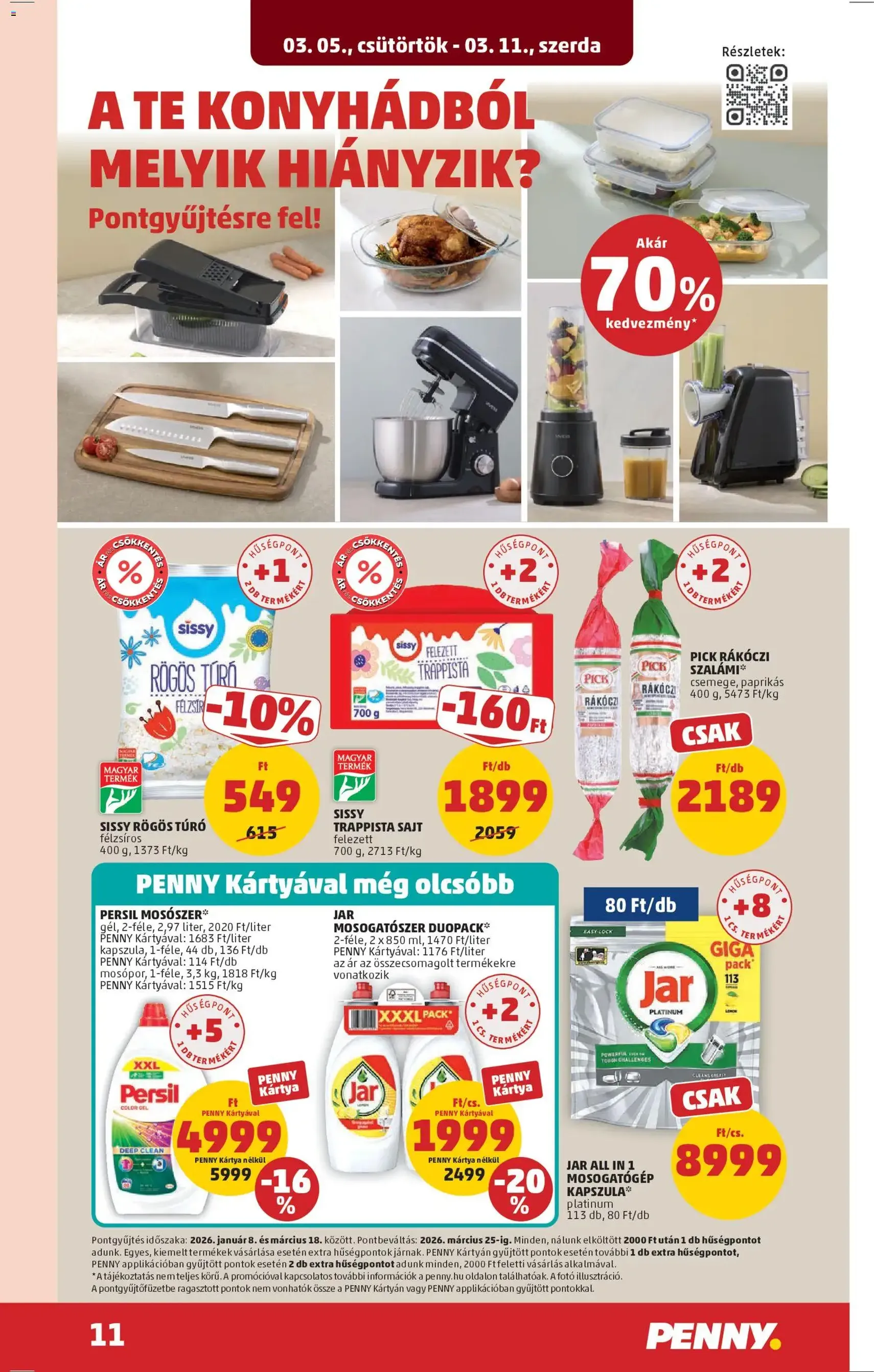 PENNY akciós újság - 2026.03.05. érvényes szórólap 15 oldal 43 oldalból