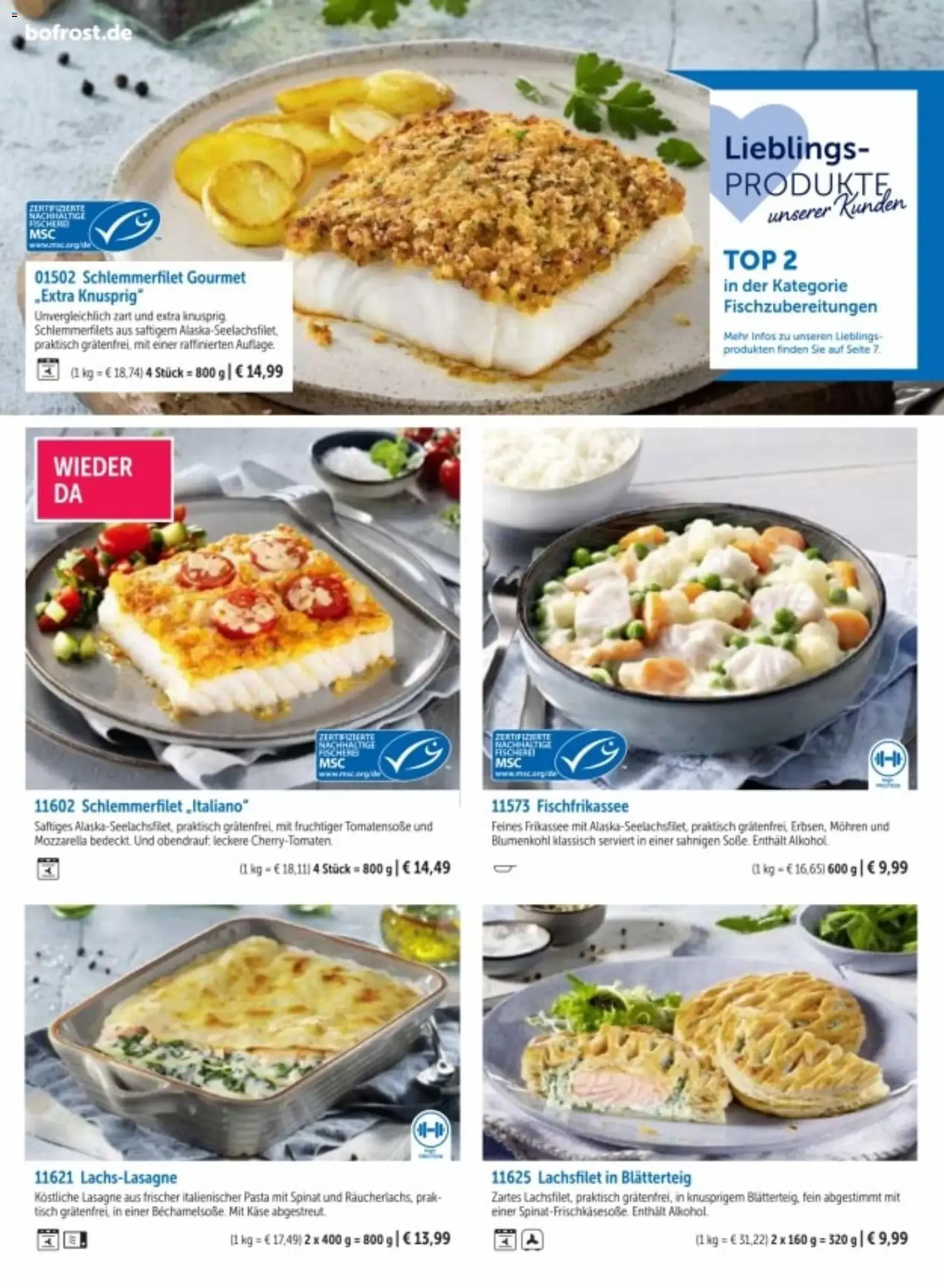 Bofrost Katalog - Gültiger Prospekt ab 06.03.2026, Seite 64 von insgesamt 150