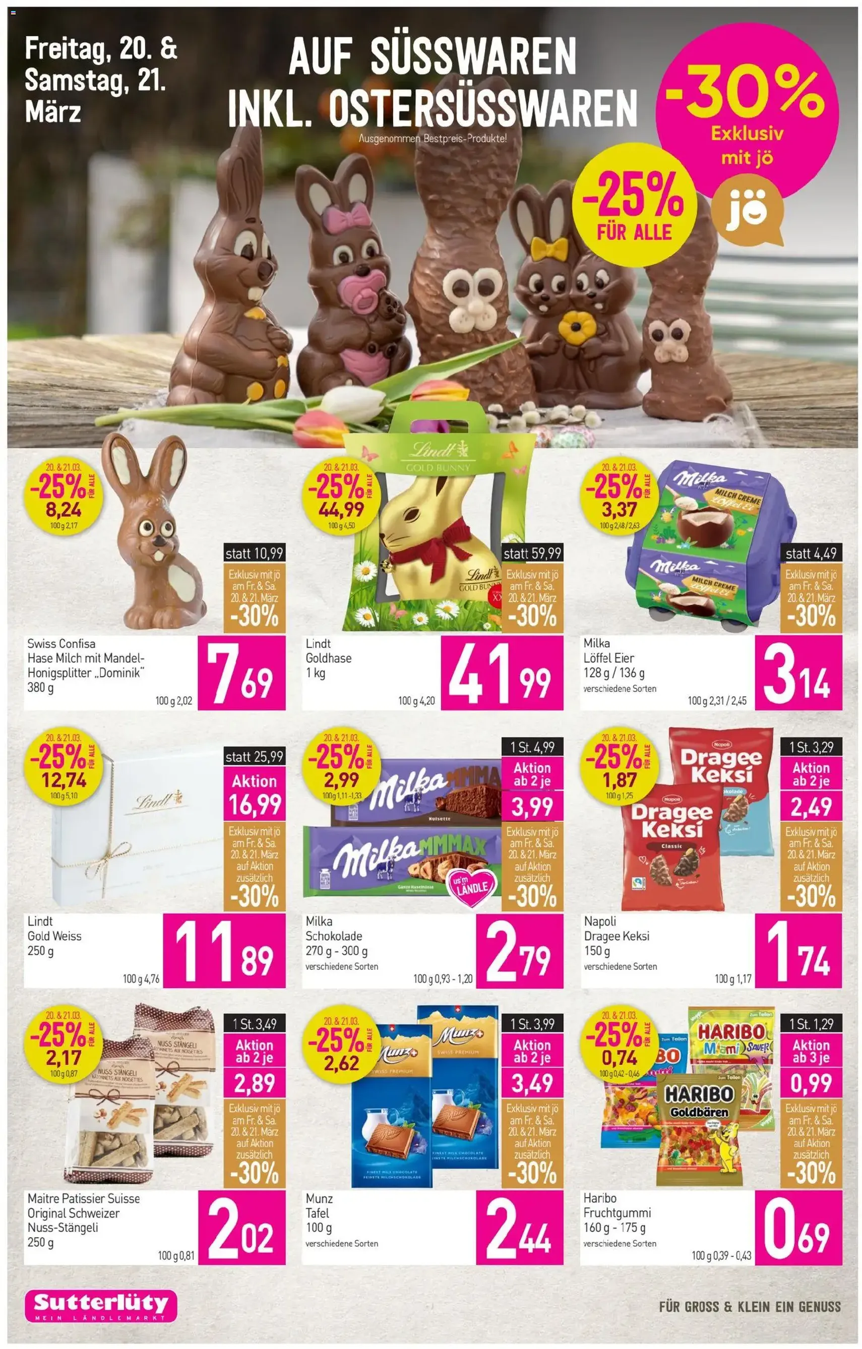 Sutterlüty Flugblatt - Gültiger Prospekt ab 19.03.2026, Seite 6 von insgesamt 12