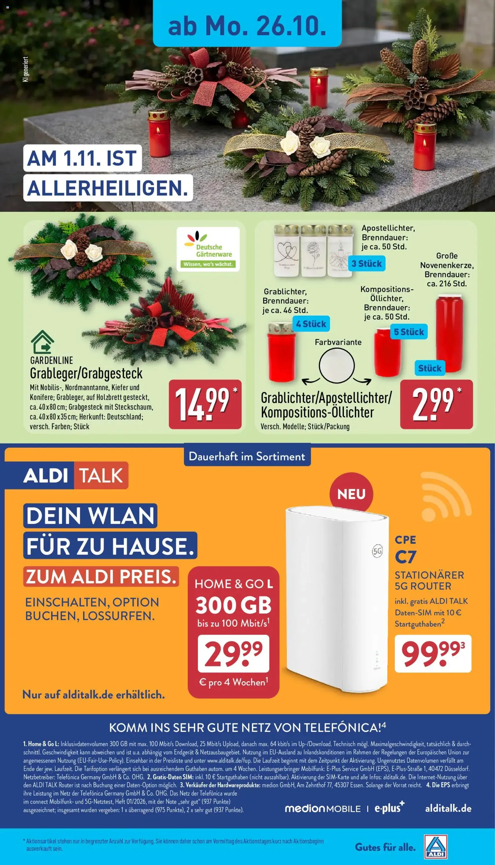 Aldi Prospekt - Gültiger Prospekt ab 26.10.2026, Seite 19 von insgesamt 46