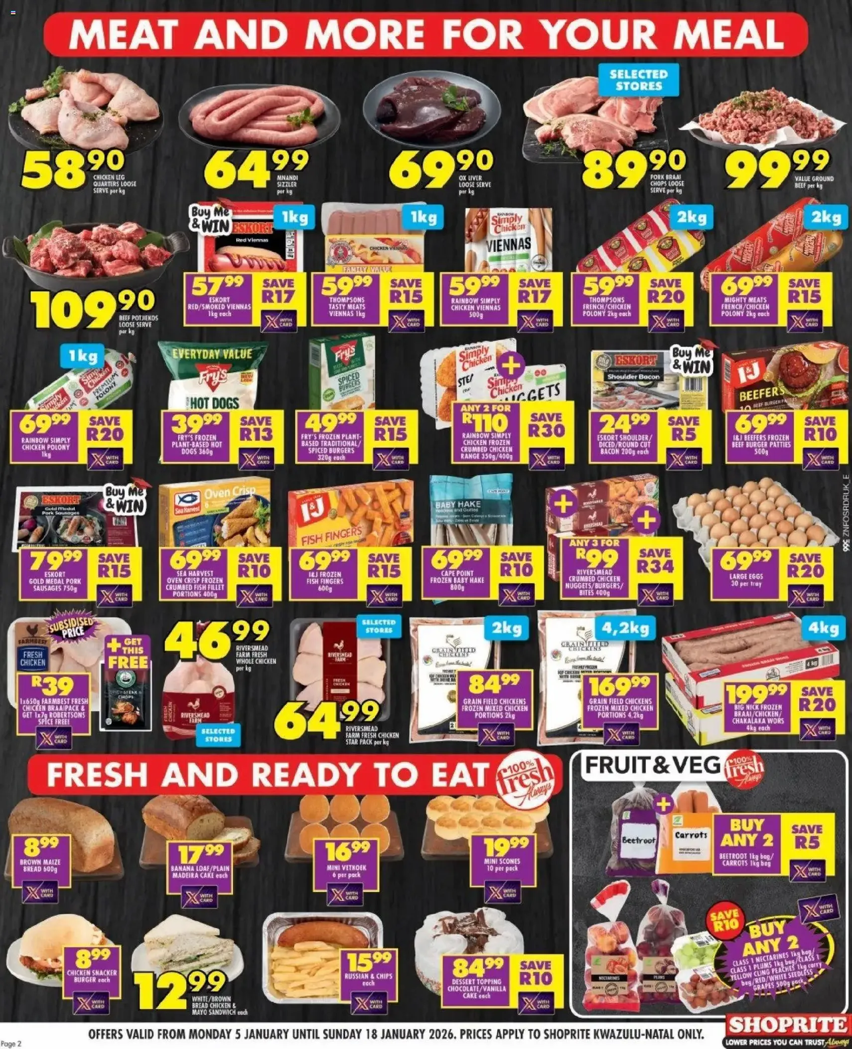 Shoprite Specials - valid flyer from 05/01/2026, page 2 of 8